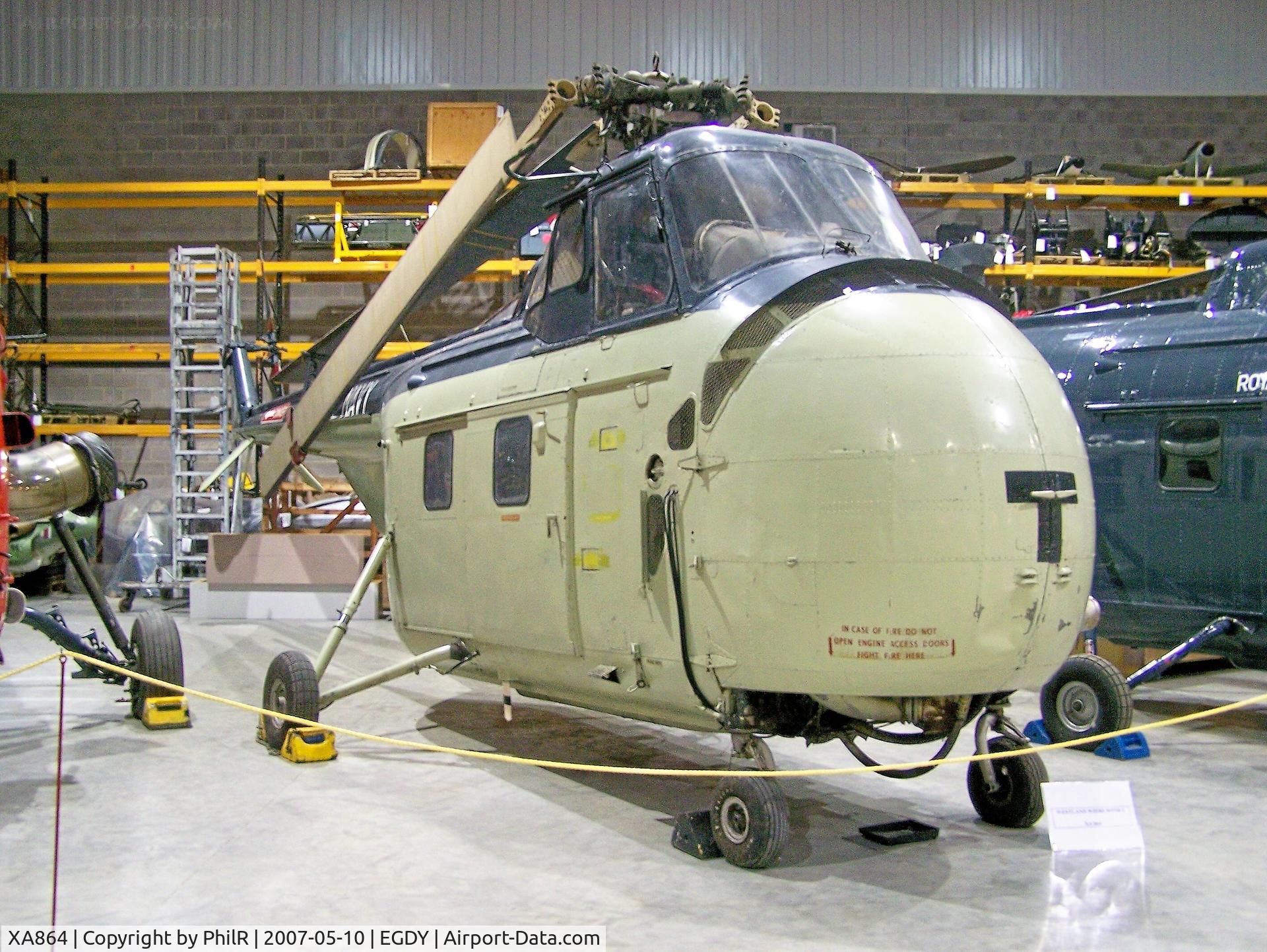 XA864, 1953 Westland Whirlwind HAR.1 C/N WA.3, 1953 WS55 Whirlwind HAR1 XA864 FAA Museum Yeovilton