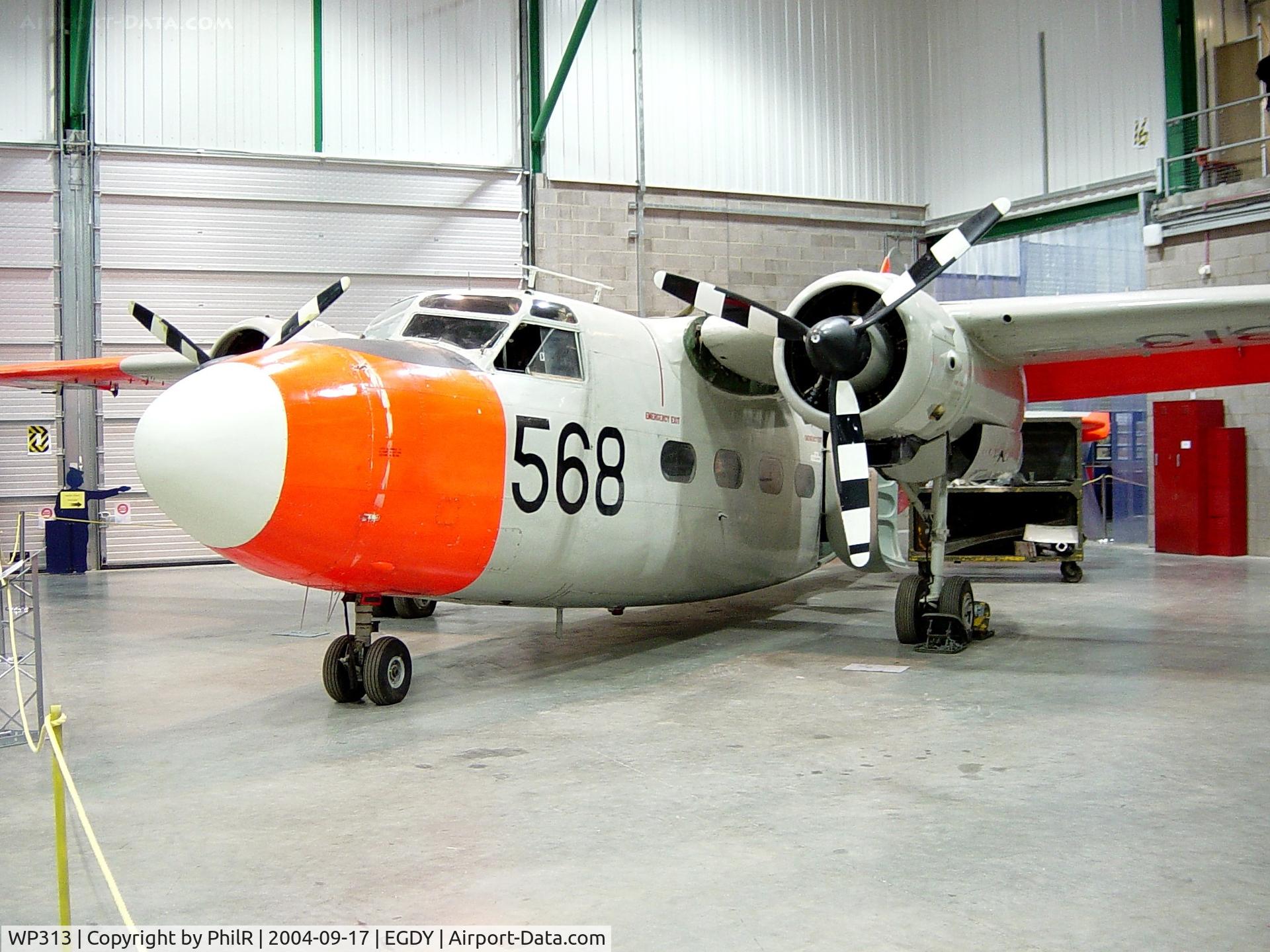 WP313, 1952 Percival P-57 Sea Prince T1 C/N P57/63, Royal Navy 1952 Hunting Percival Sea Prince T1 WP313 Yeovilton
