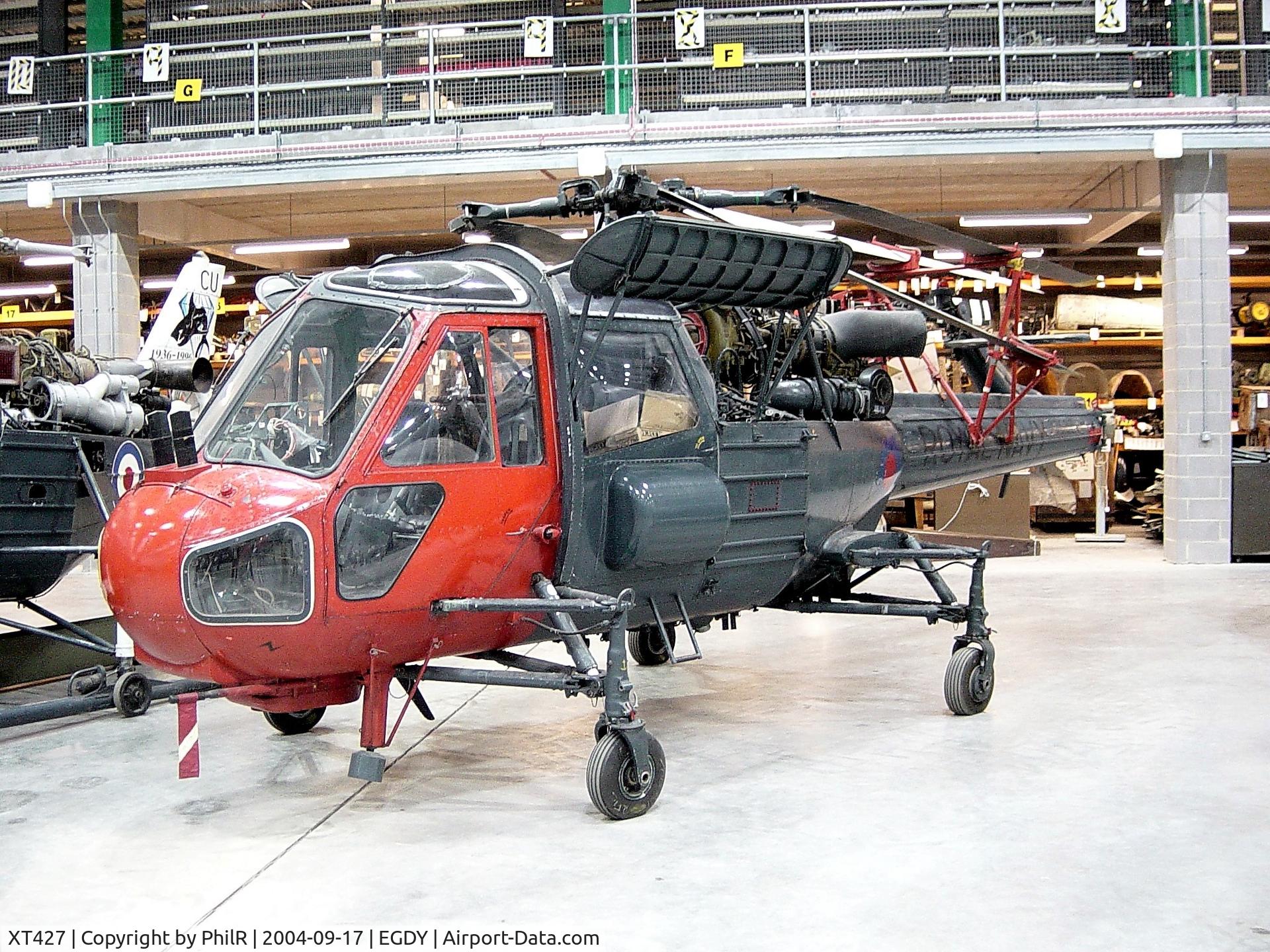 XT427, 1965 Westland Wasp HAS.1 C/N F9597, Royal Navy 1965 Westland Wasp HAS1 XT427 Yeovilton