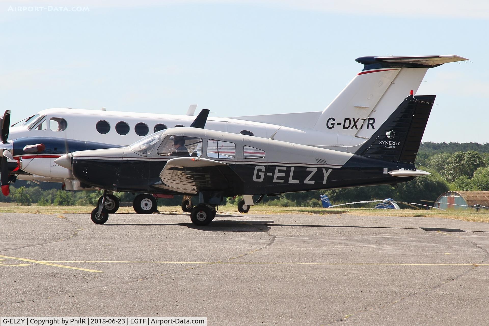 G-ELZY, 1986 Piper PA-28-161 Cherokee Warrior II C/N 28-8616027, G-ELZY 1986 Piper Pa-28 Cherokee Warrior ll  Fairoaks