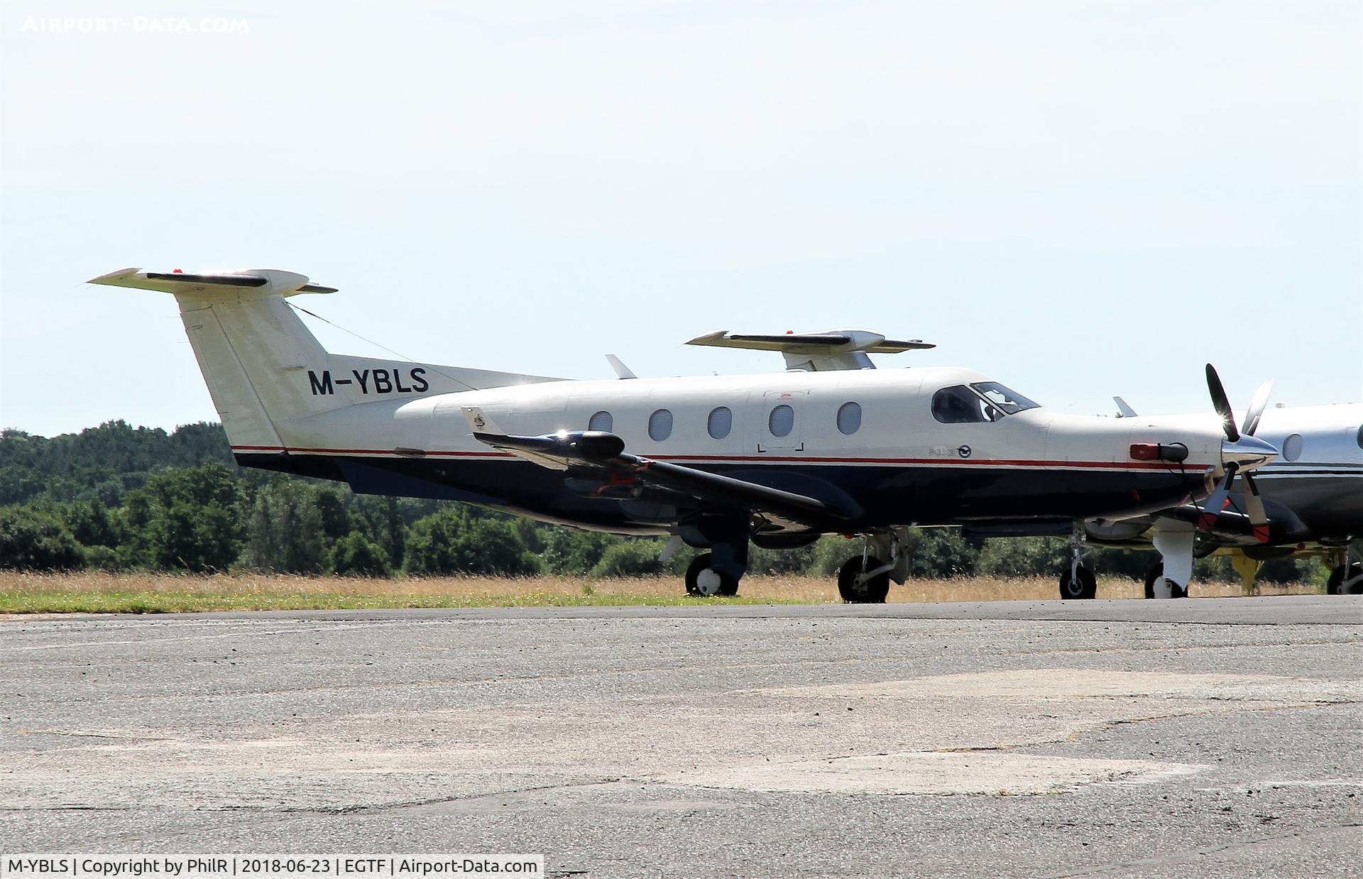 M-YBLS, 1997 Pilatus PC-12/45 C/N 176, M-YBLS 1997 Pilatus PC12/45 Fairoaks