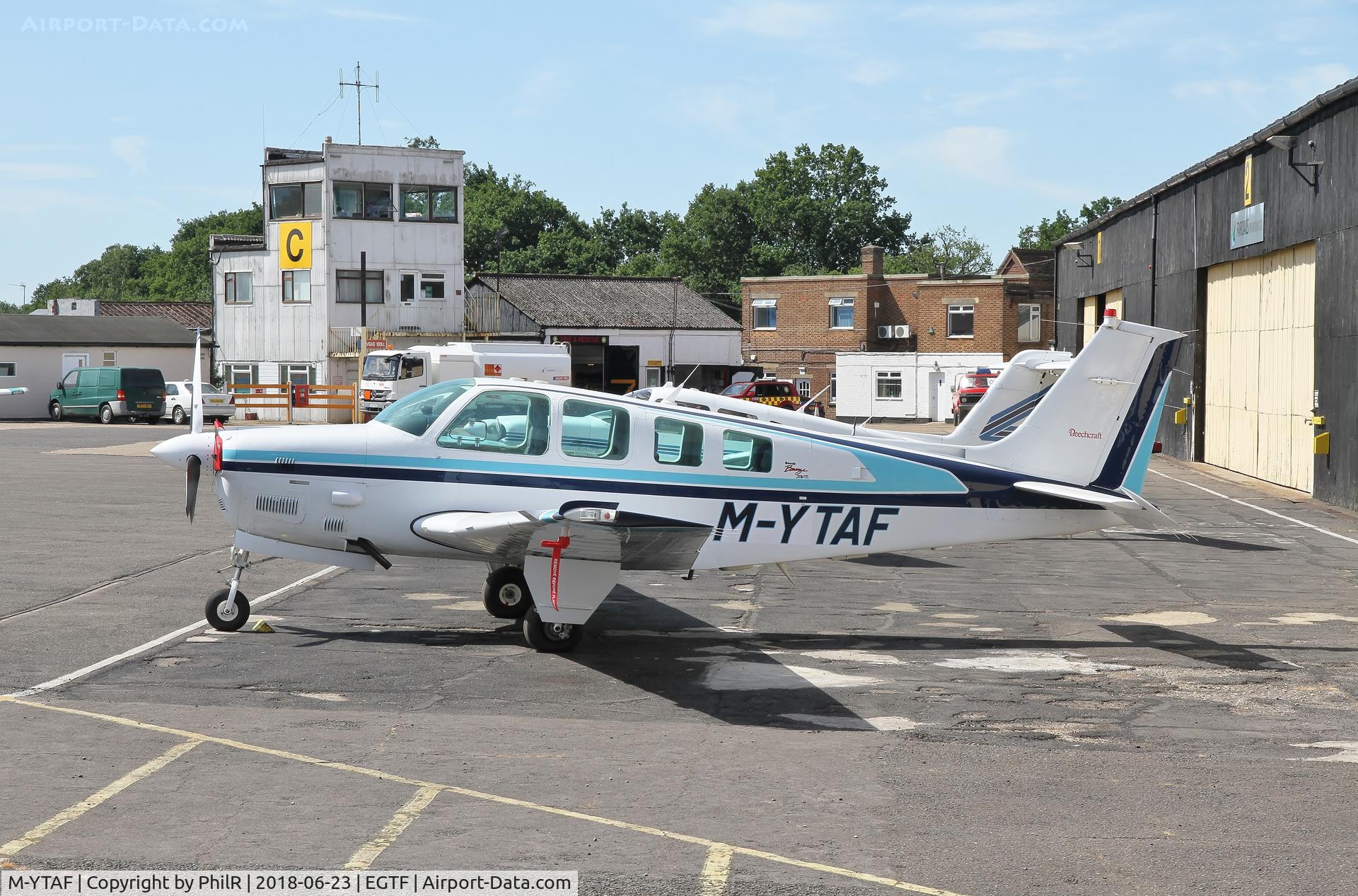 M-YTAF, 1997 Beech B36TC Bonanza Bonanza C/N EA-595, M-YTAF 1997 Beech B36TC Bonanza Fairoaks