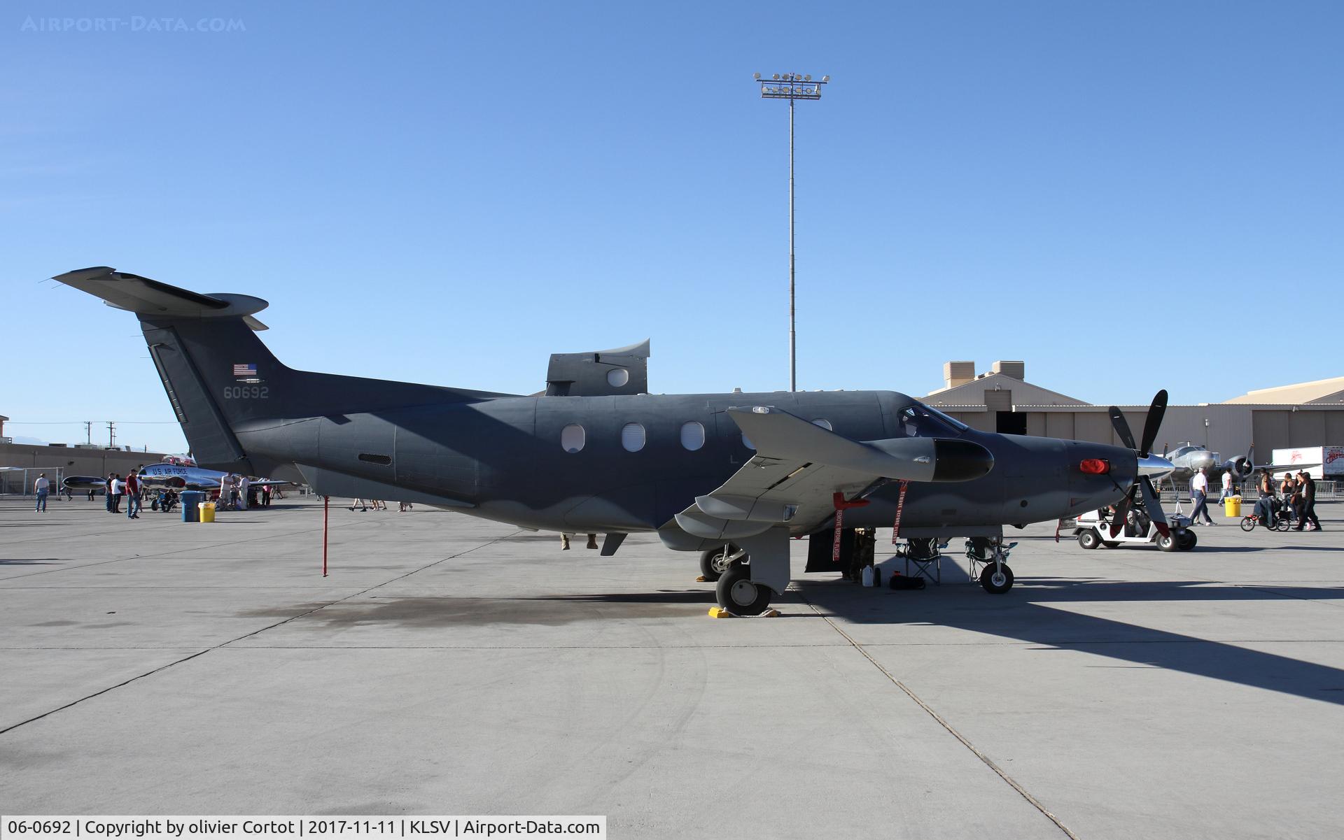 06-0692, 2006 Pilatus U-28A C/N 692, Nellis airshow 2017