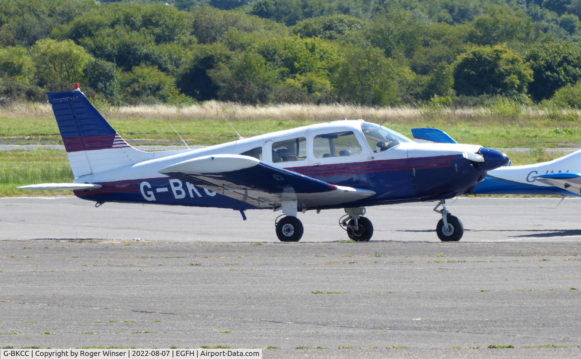 G-BKCC, 1974 Piper PA-28-180 Cherokee Archer C/N 28-7405099, Visiting Cherokee Archer.
