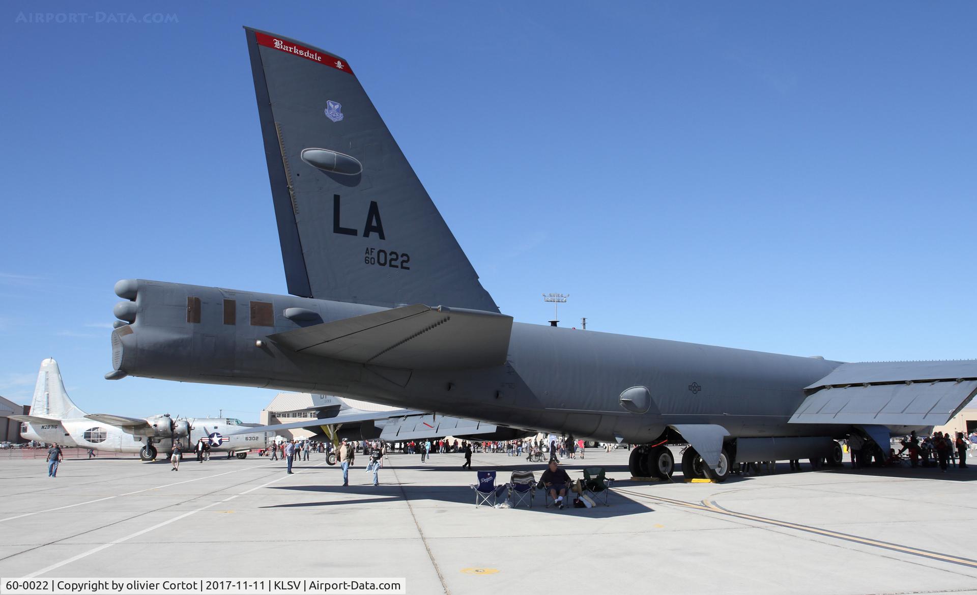 60-0022, 1960 Boeing B-52H Stratofortress C/N 464387, Nellis airshow 2017