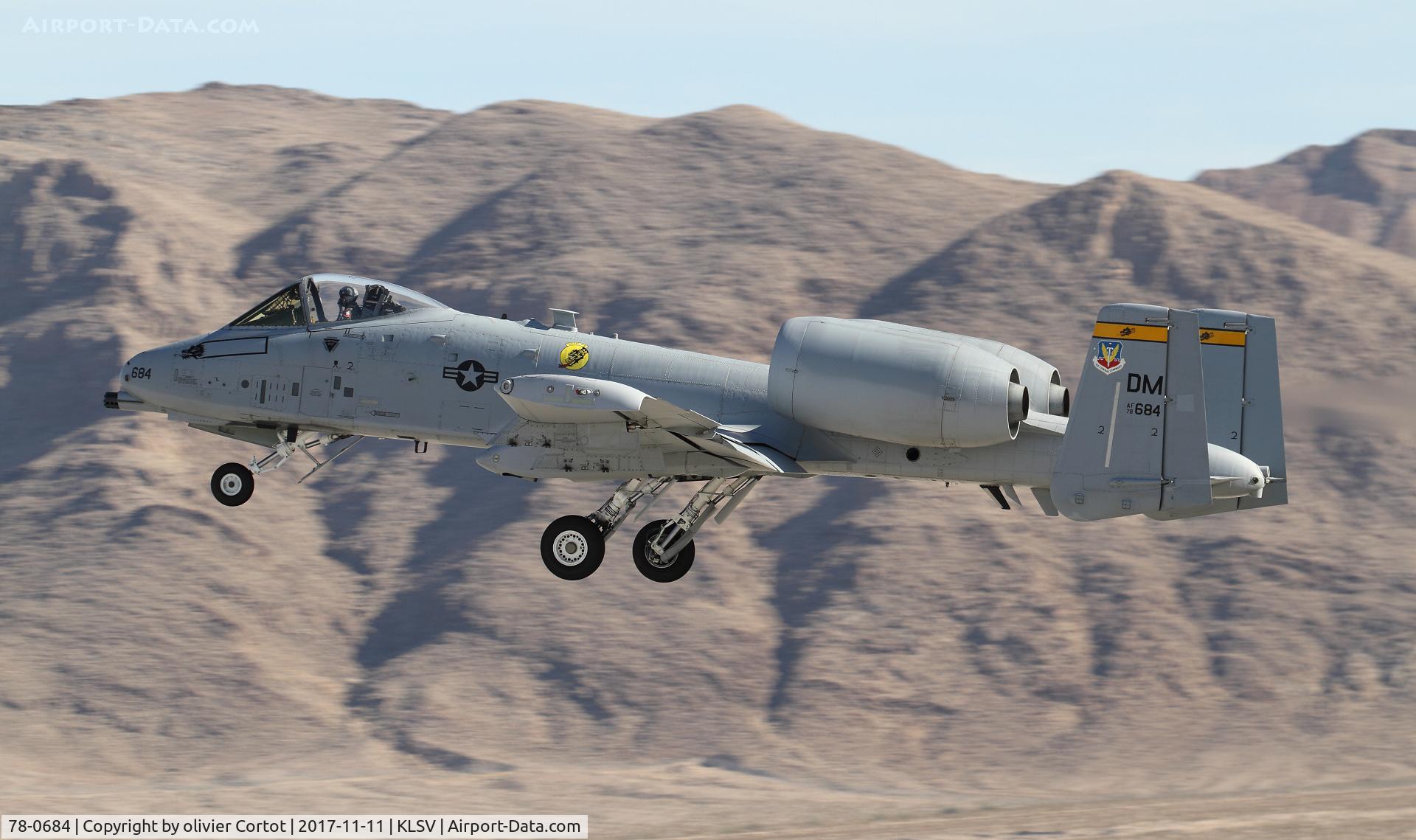 78-0684, 1978 Fairchild Republic A-10C Thunderbolt II C/N A10-0304, Nellis airshow 2017