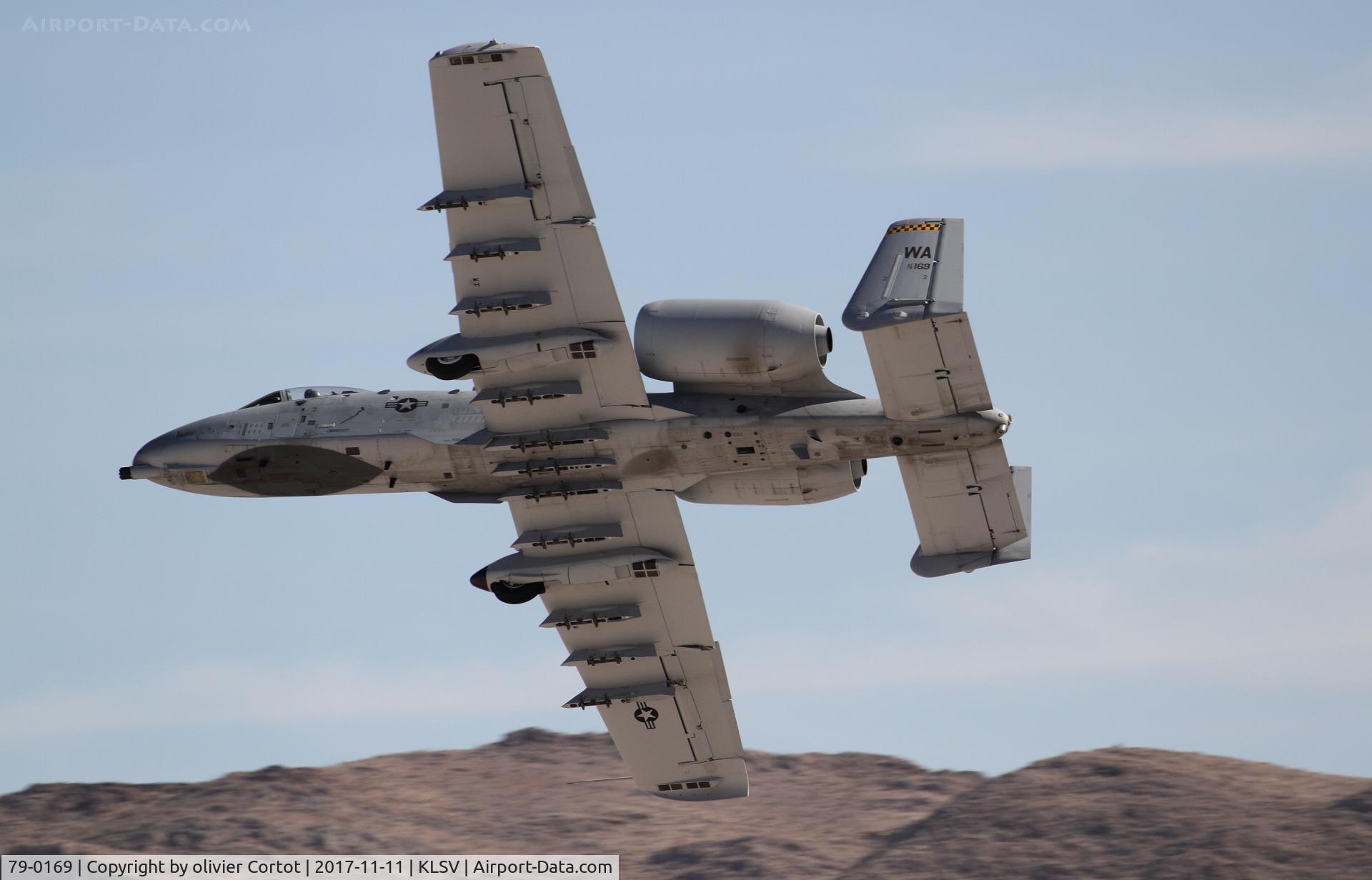 79-0169, 1979 Fairchild Republic A-10C Thunderbolt II C/N A10-0433, Nellis airshow 2017