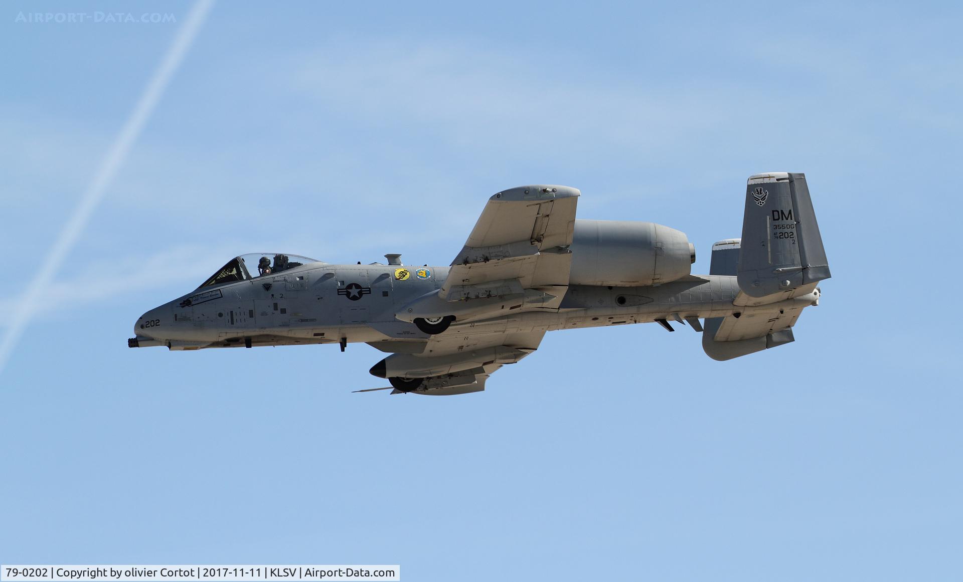 79-0202, 1979 Fairchild Republic A-10C Thunderbolt II C/N A10-0466, Nellis airshow 2017