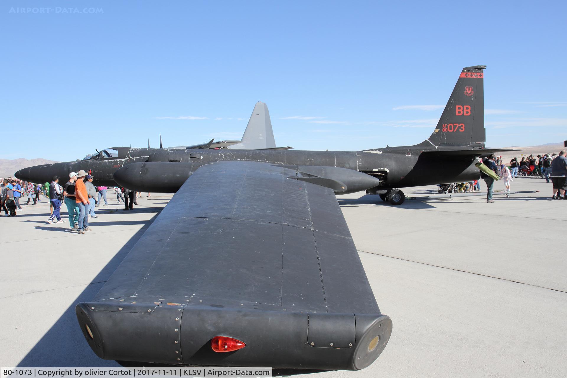80-1073, 1984 Lockheed U-2S (TR-1A) Dragon Lady C/N 073, Nellis airshow 2017