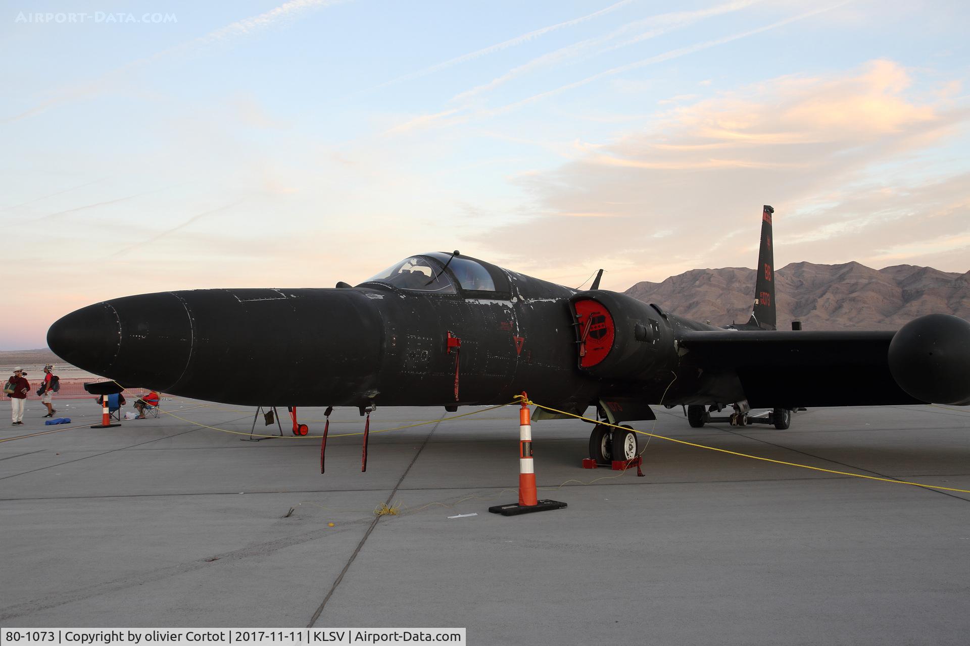 80-1073, 1984 Lockheed U-2S (TR-1A) Dragon Lady C/N 073, Nellis airshow 2017