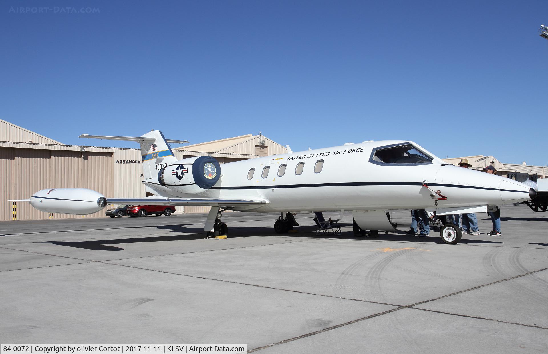 84-0072, 1984 Gates Learjet C-21A C/N 35A-518, Nellis airshow 2017