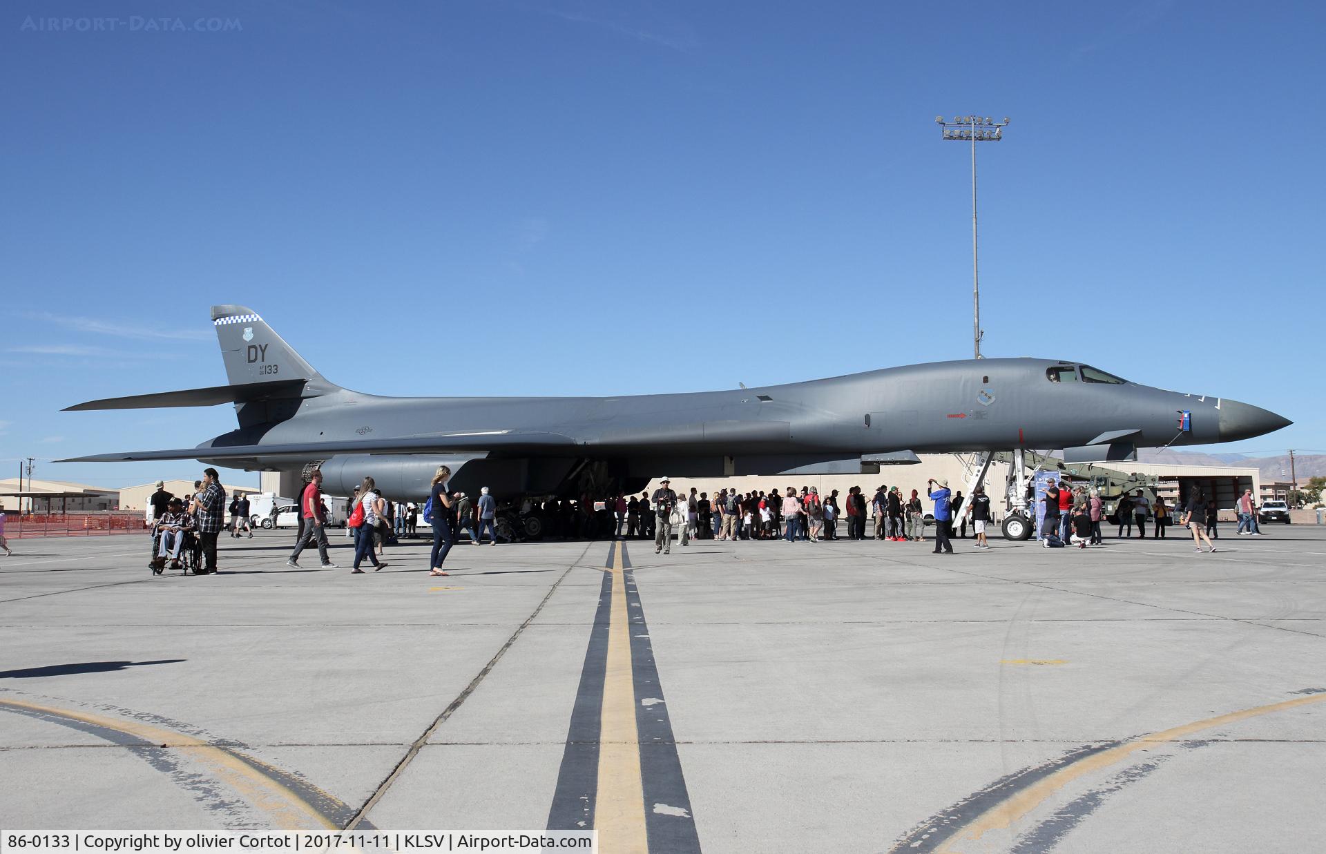 86-0133, 1986 Rockwell B-1B Lancer C/N 93, Nellis airshow 2017