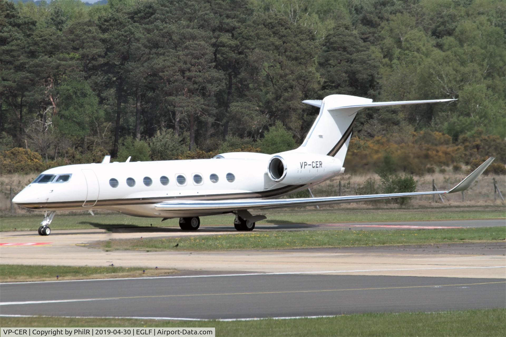 VP-CER, 2016 Gulfstream Aerospace G650 (G-VI) C/N 6224, VP-CER 2016 Gulfstream G-VI (G650ER) Farnborough