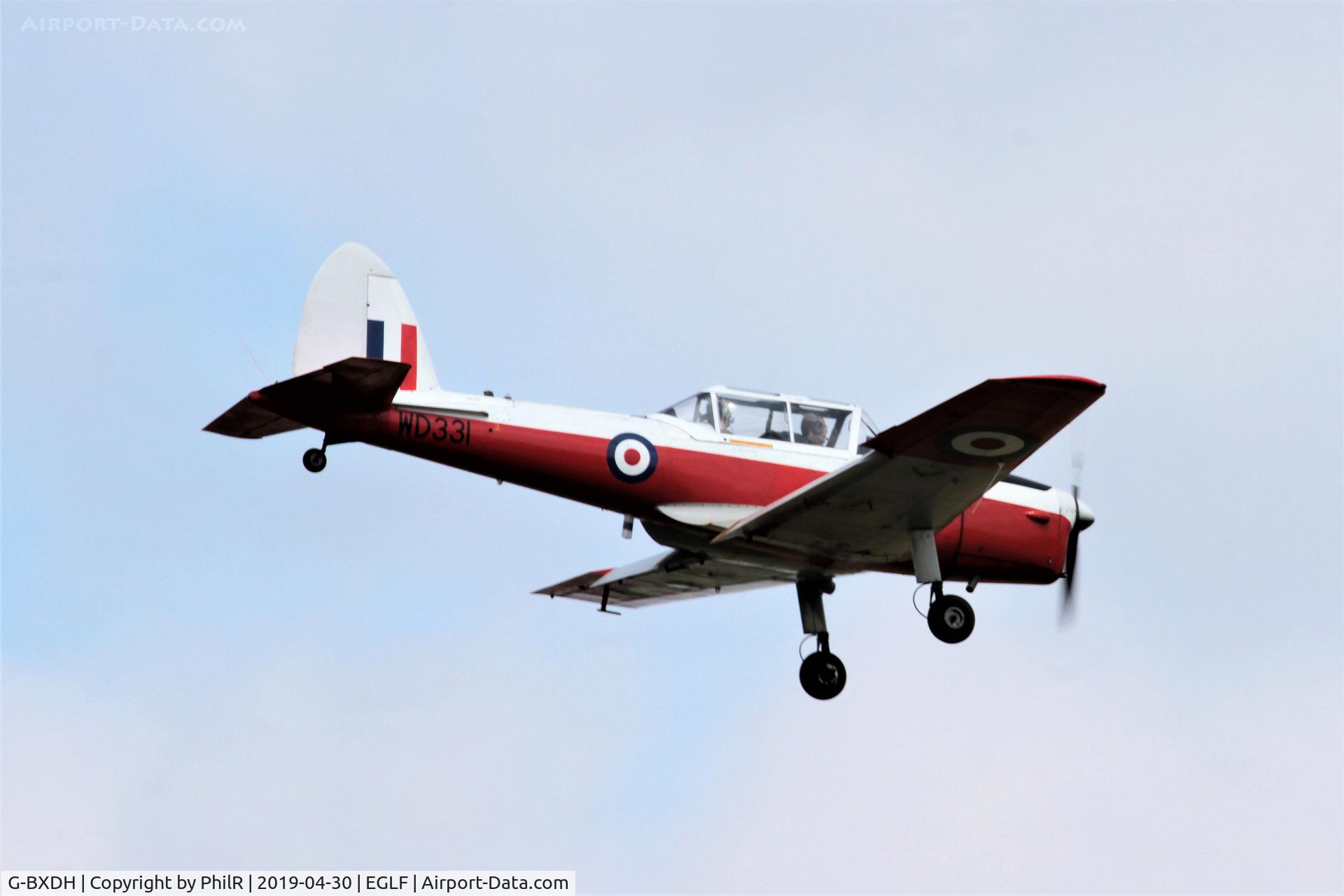 G-BXDH, 1951 De Havilland DHC-1 Chipmunk 22 C/N C1/0270, WD331 1951 DHC-1 Chipmunk T10 Farnborough