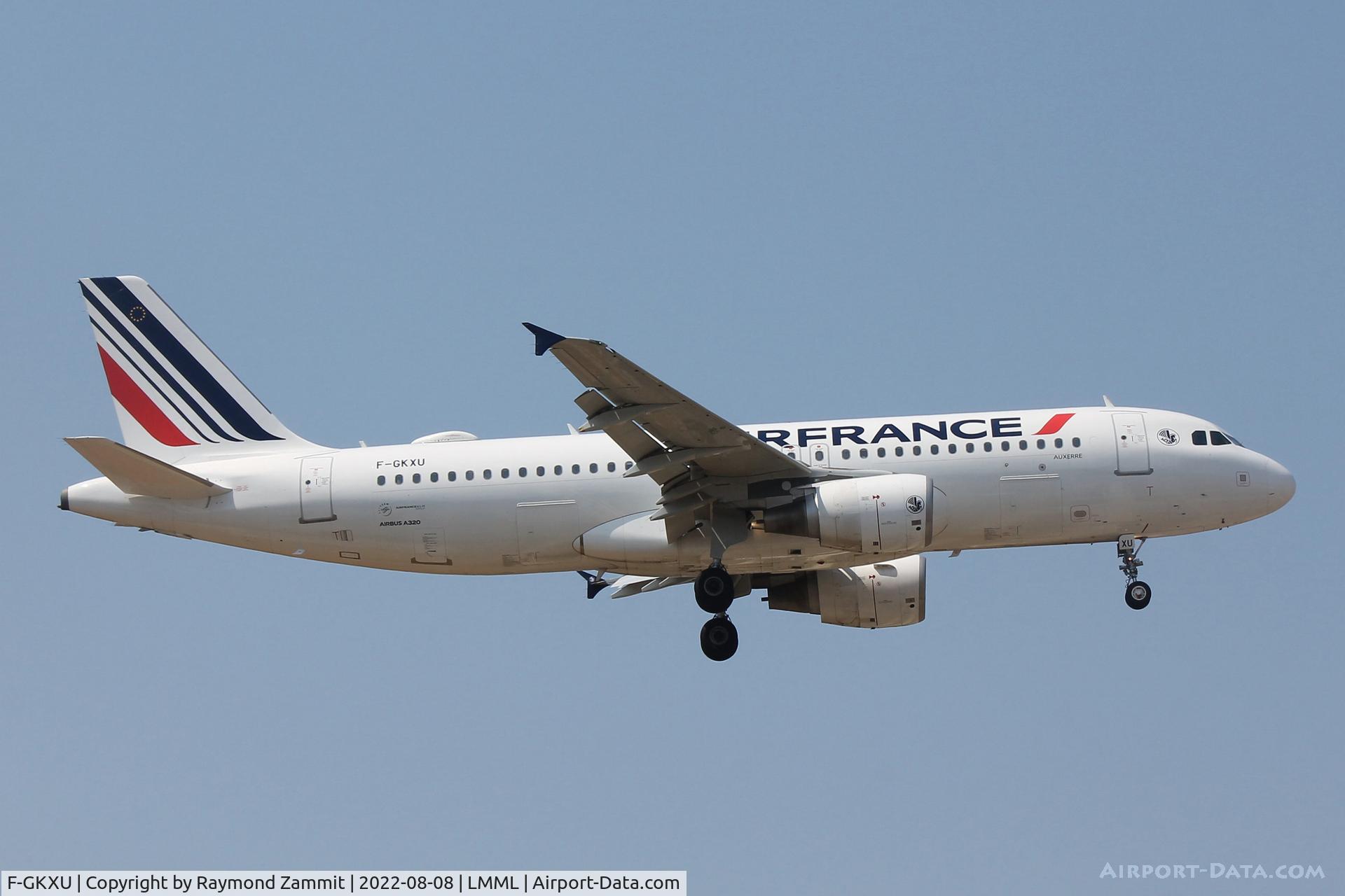 F-GKXU, 2009 Airbus A320-214 C/N 4063, A320 F-GKXU Air France