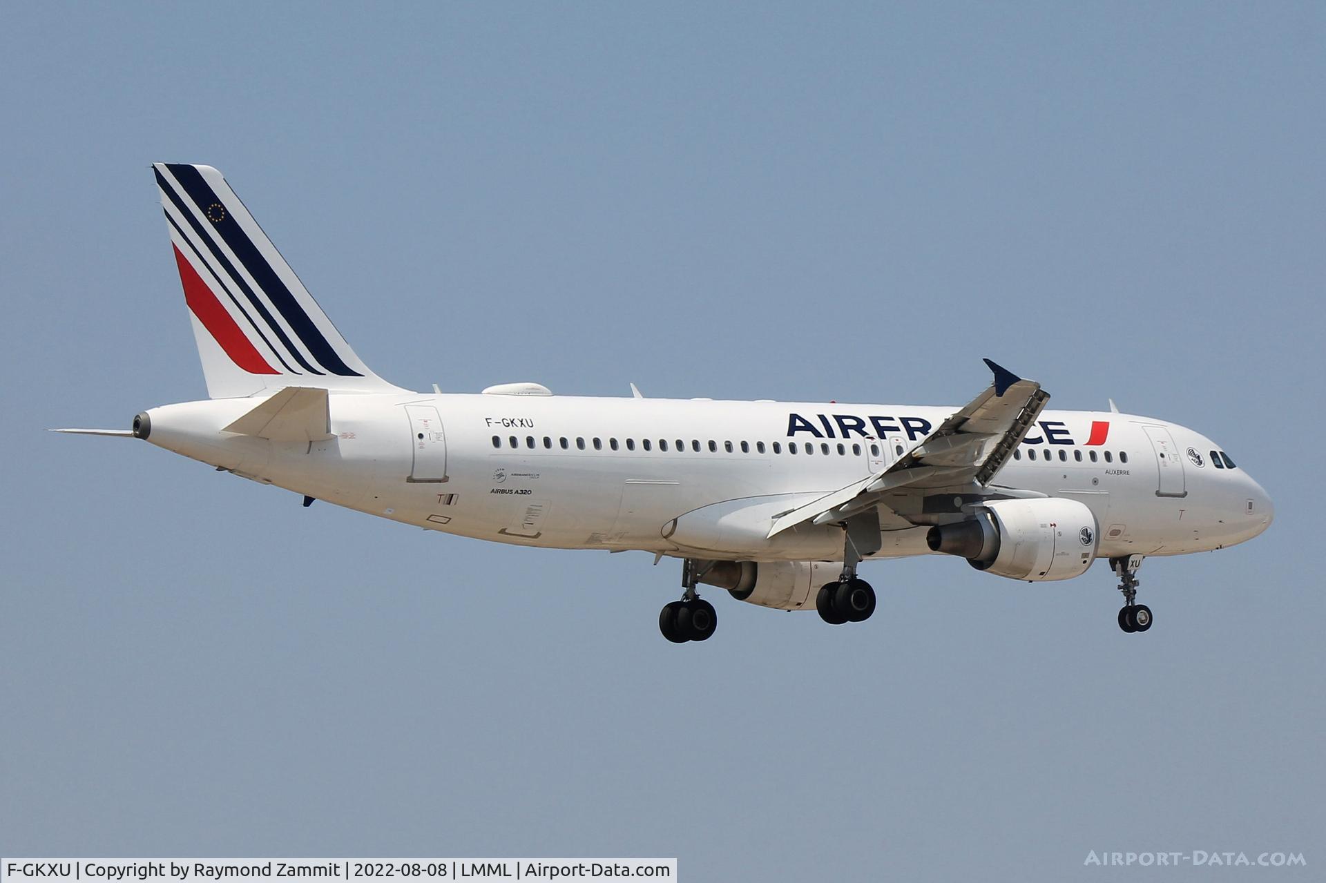 F-GKXU, 2009 Airbus A320-214 C/N 4063, A320 F-GKXU Air France