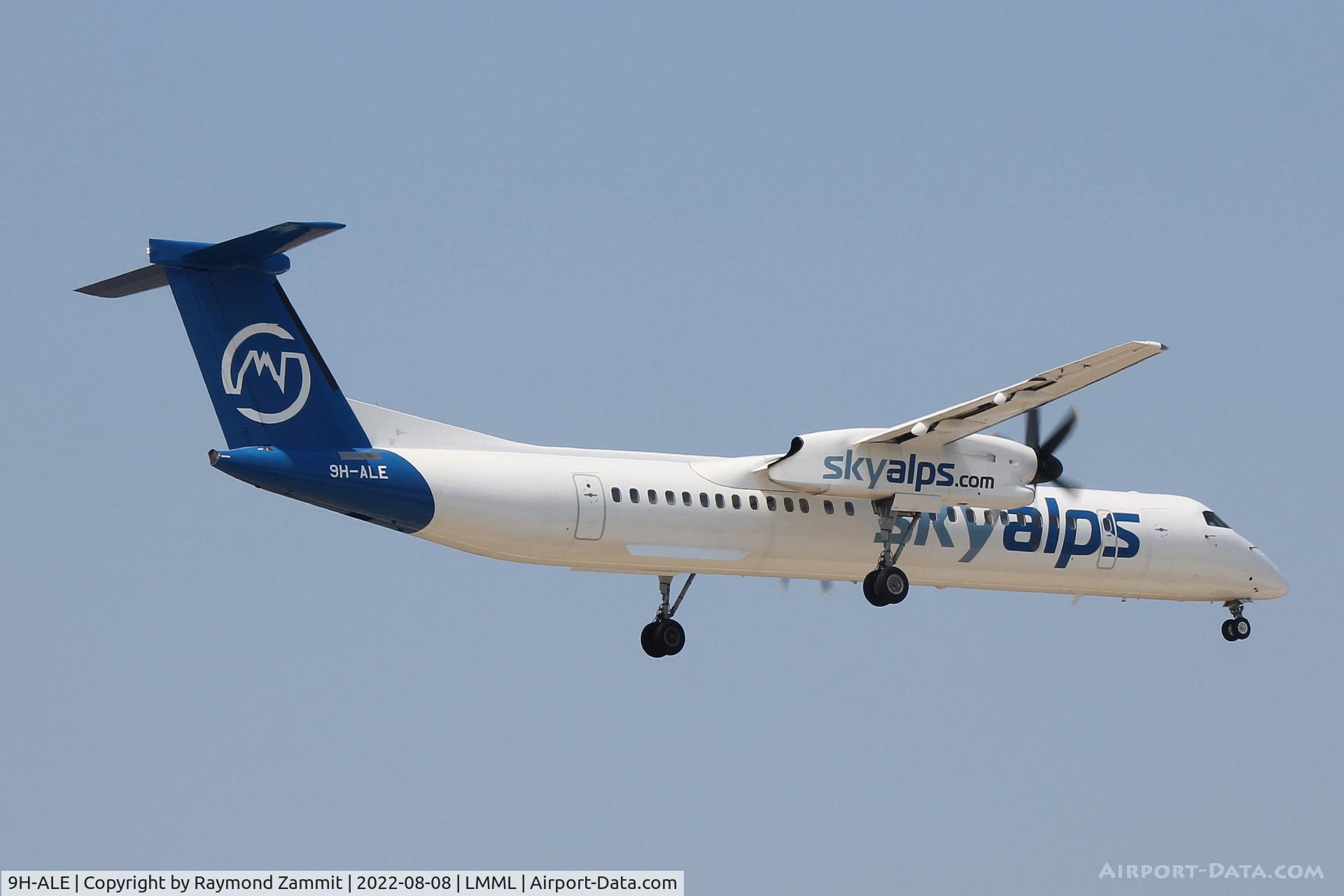 9H-ALE, Bombardier Dash 8-Q402 C/N 4326, Bombardier Dash 8 9H-ALE SkyAlps