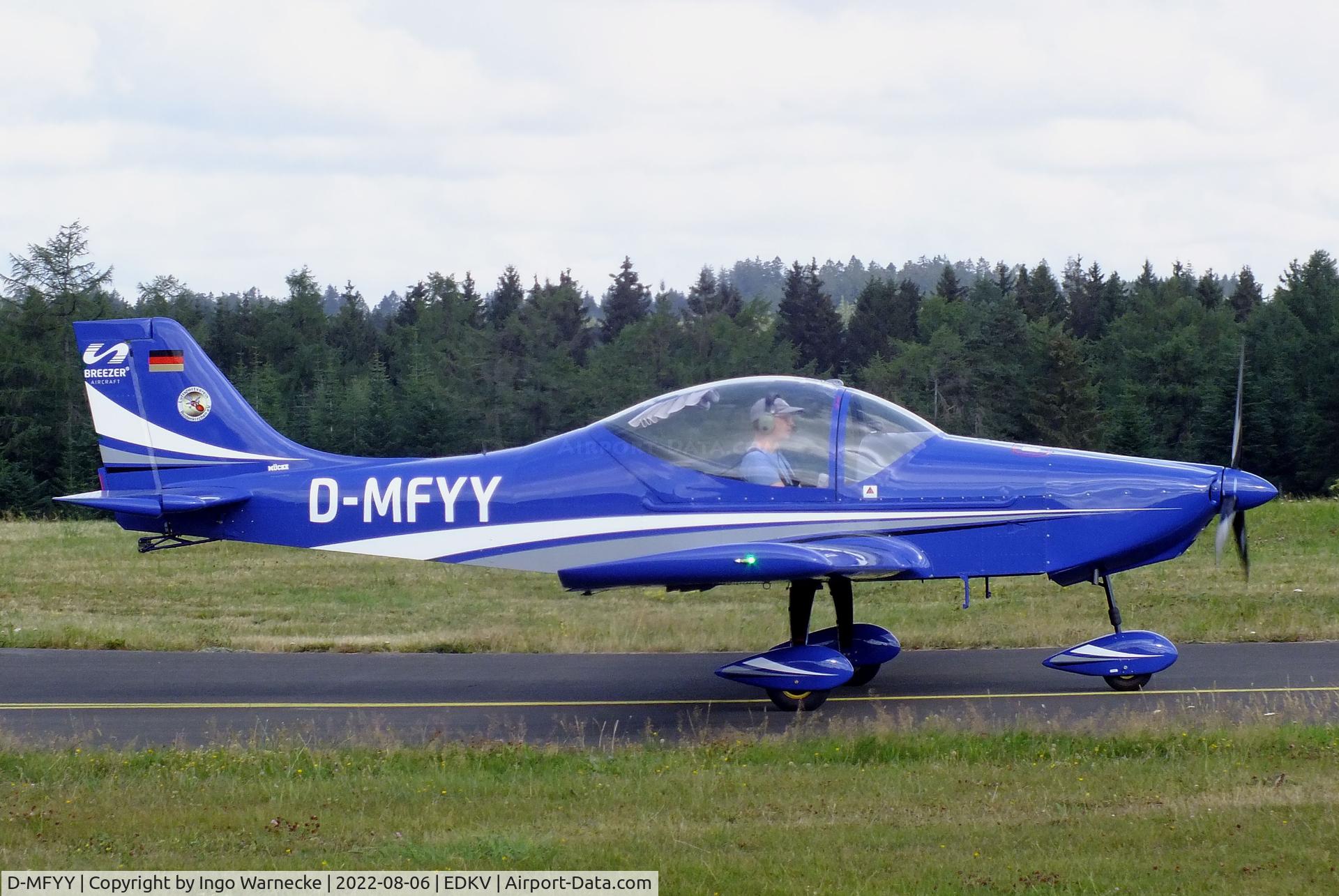 D-MFYY, Breezer B600 C/N 155, Aerostyle Breezer B600 at the Dahlemer-Binz airfield