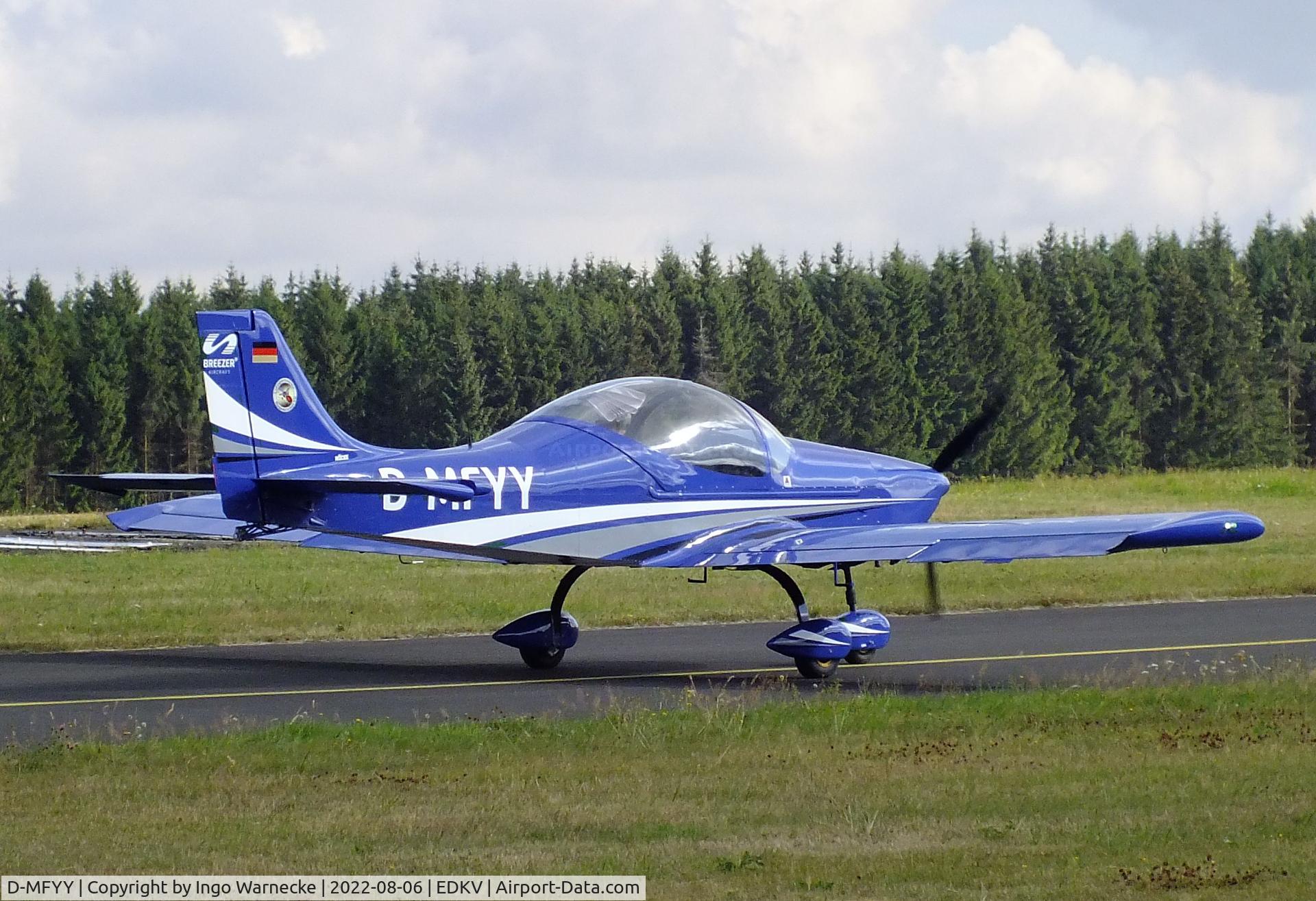 D-MFYY, Breezer B600 C/N 155, Aerostyle Breezer B600 at the Dahlemer-Binz airfield