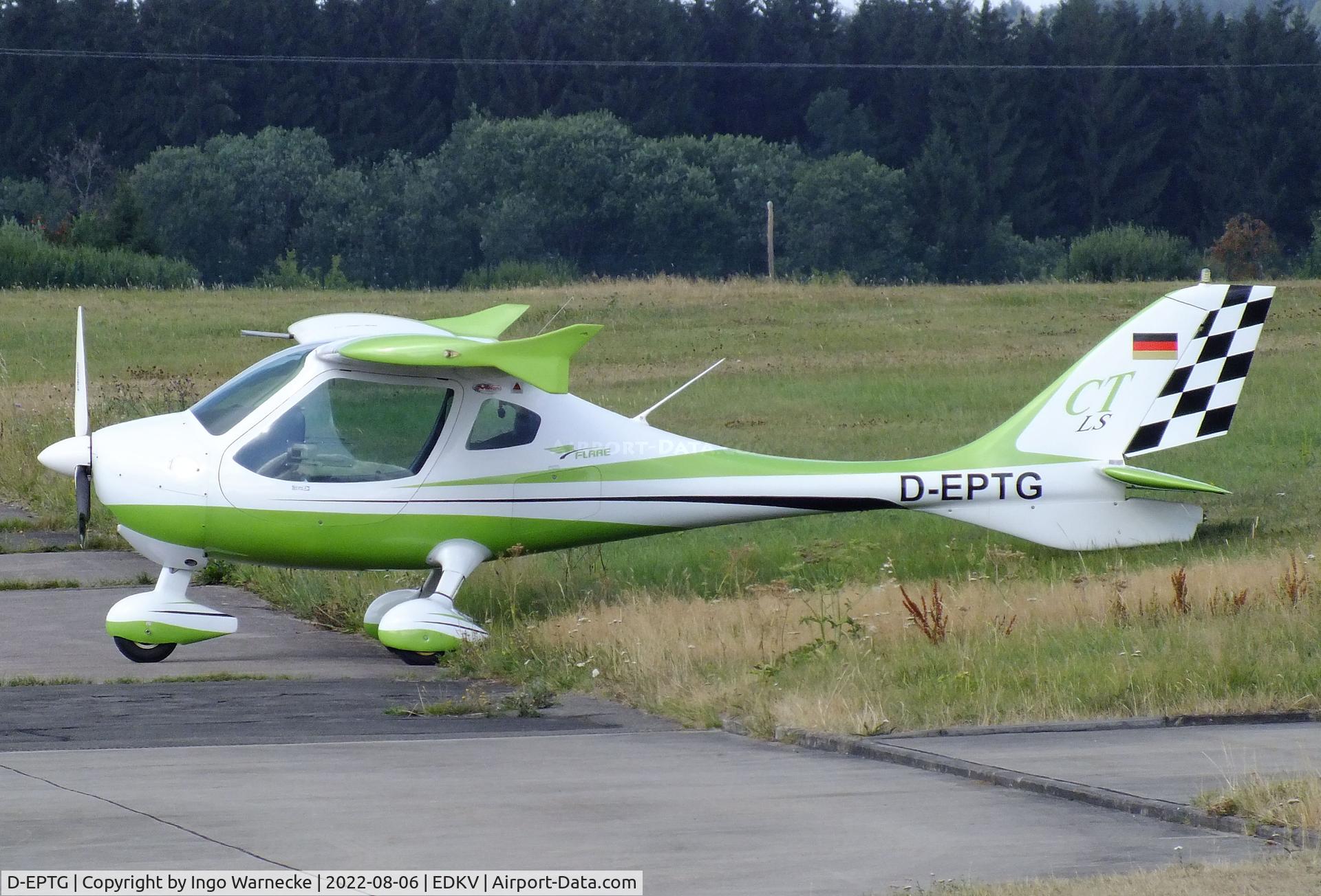 D-EPTG, 2008 Flight Design CTLS C/N F-08-10-20, Flight Design CTLS at the Dahlemer-Binz airfield