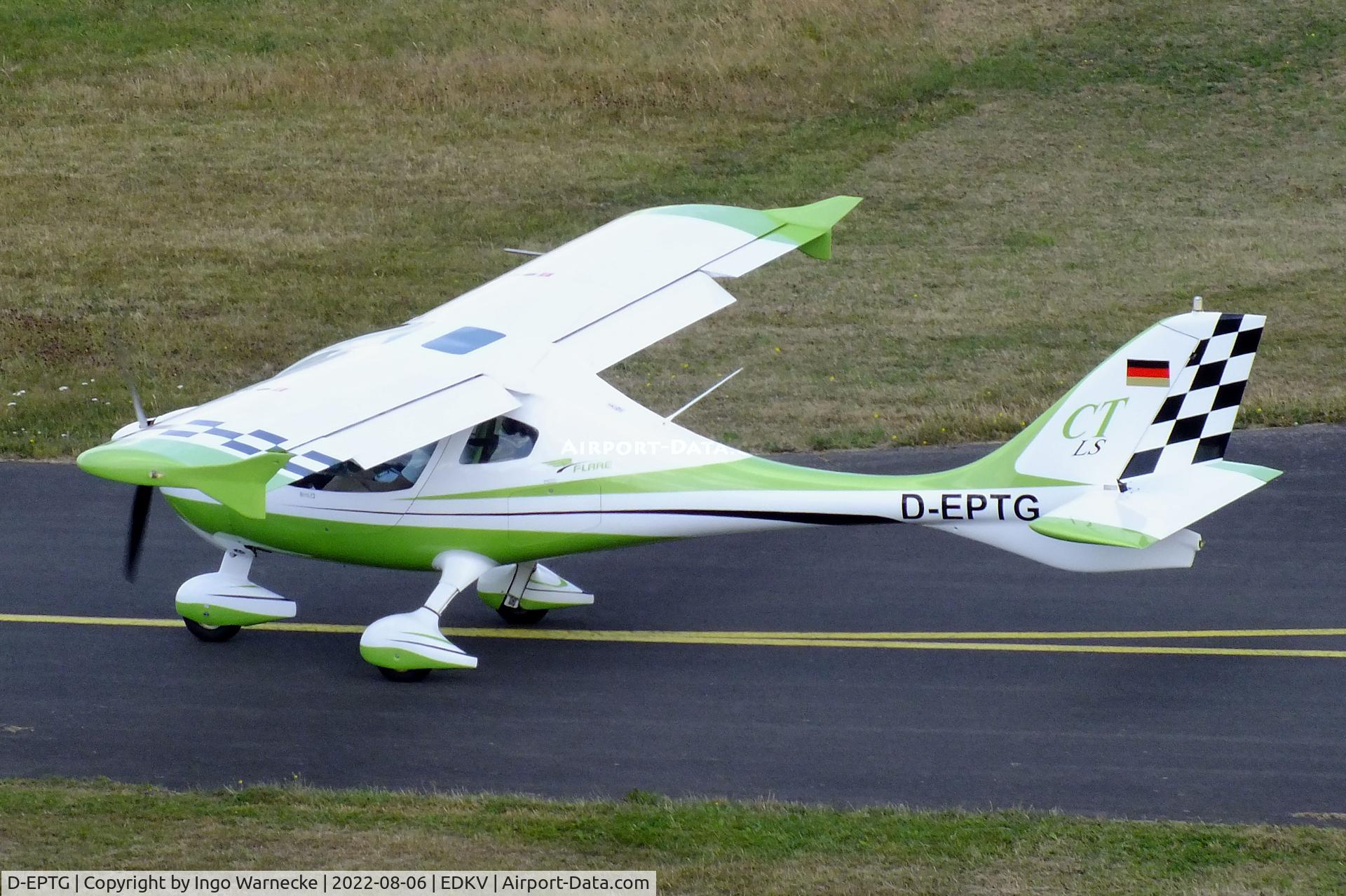 D-EPTG, 2008 Flight Design CTLS C/N F-08-10-20, Flight Design CTLS at the Dahlemer-Binz airfield