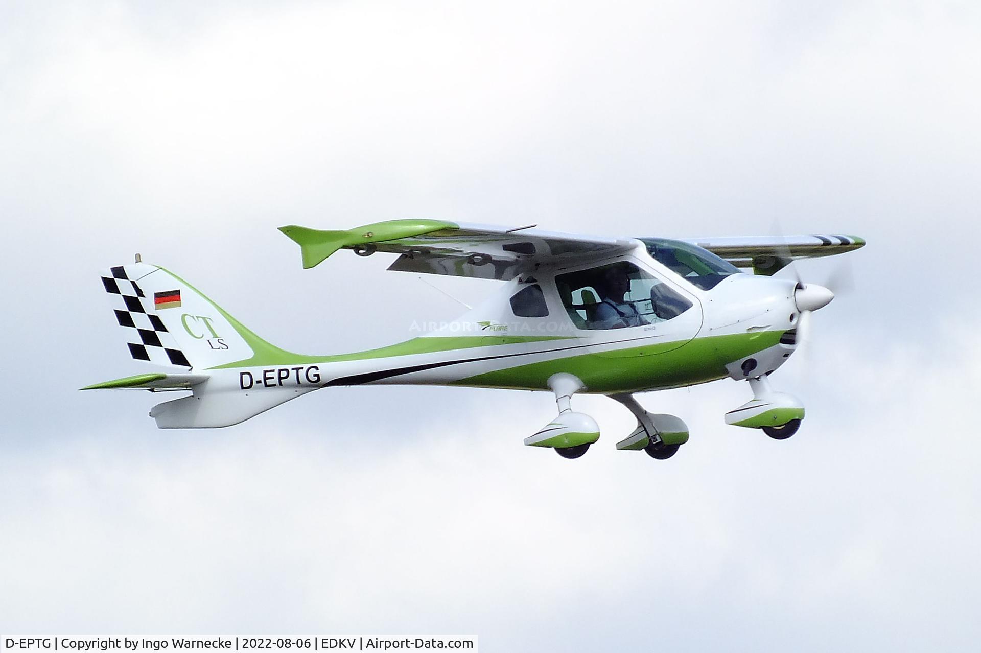D-EPTG, 2008 Flight Design CTLS C/N F-08-10-20, Flight Design CTLS at the Dahlemer-Binz airfield