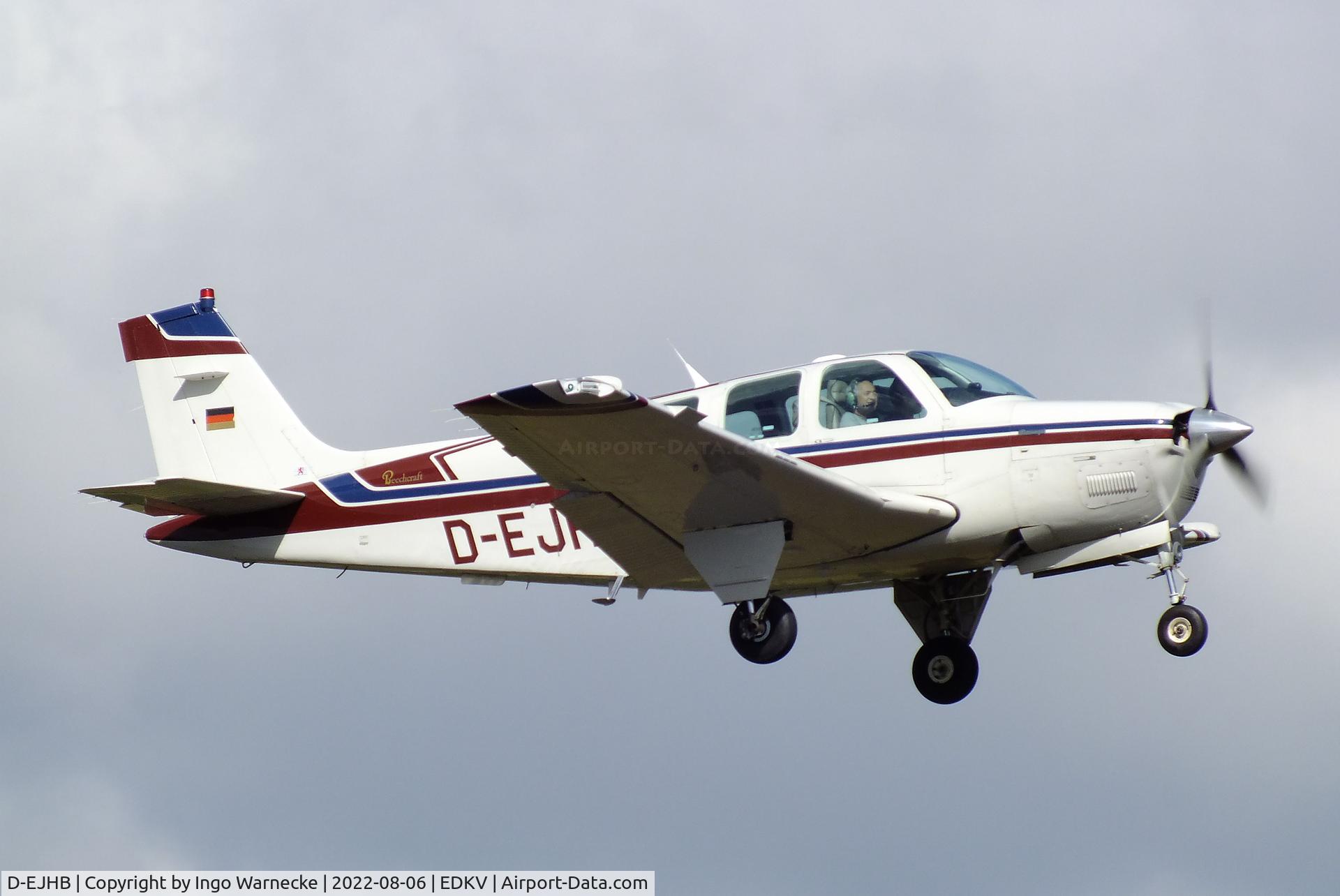 D-EJHB, 1985 Beech A36 Bonanza Bonanza 36 C/N E-2286, Beechcraft A36 Bonanza at the Dahlemer-Binz airfield