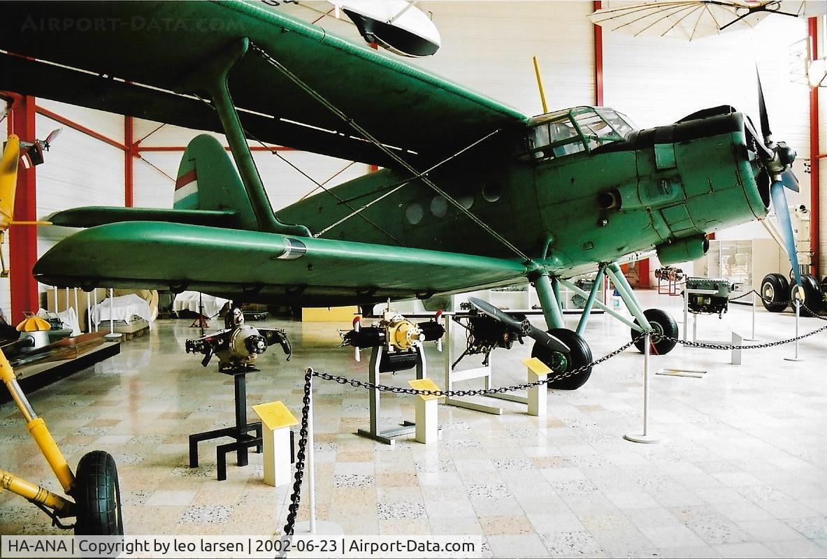 HA-ANA, Antonov An-2 C/N 16210, Hermeskeil Museum 23.6.2002