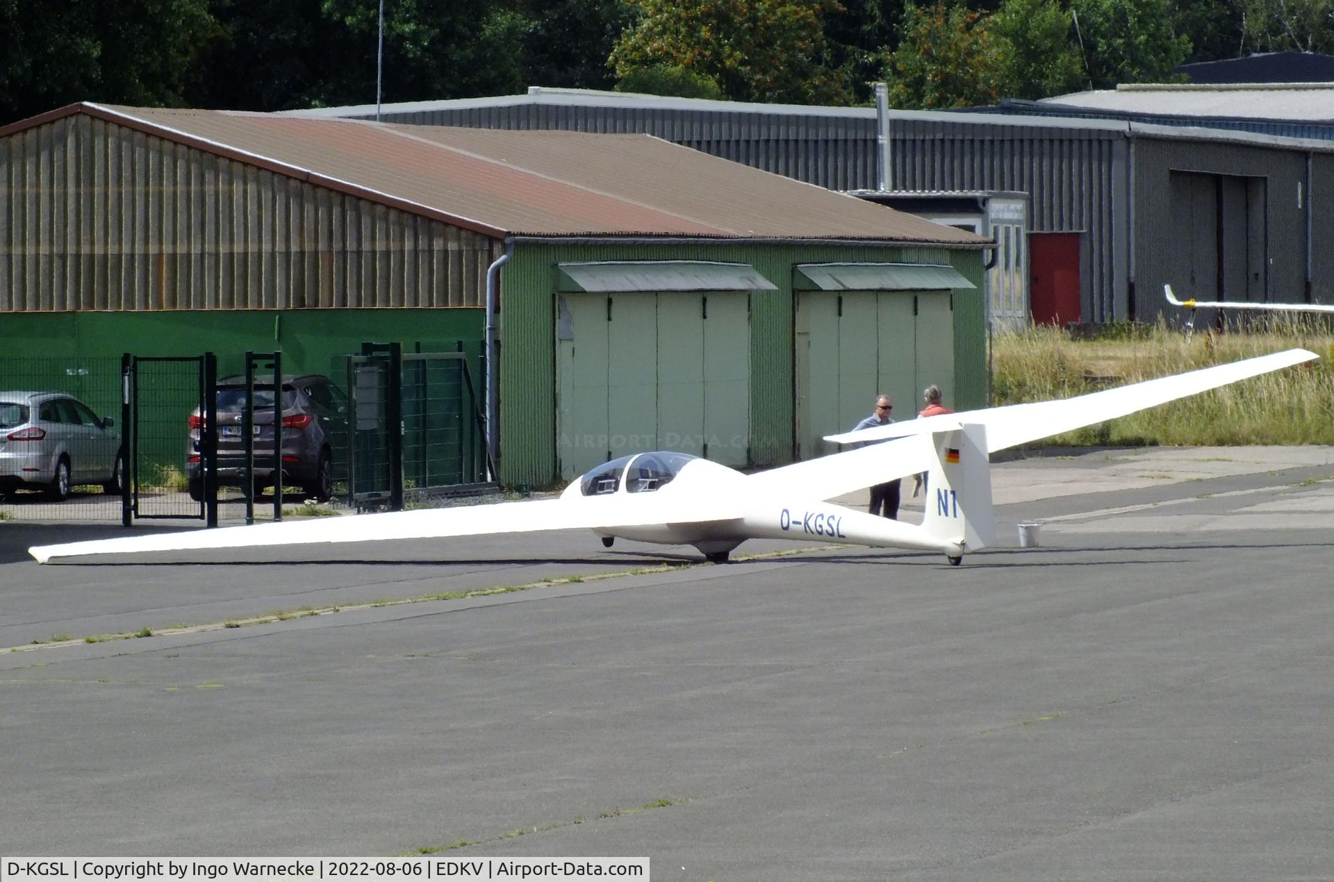 D-KGSL, Schleicher ASK-21Mi C/N 21886, Schleicher ASK-21Mi at the Dahlemer-Binz airfield