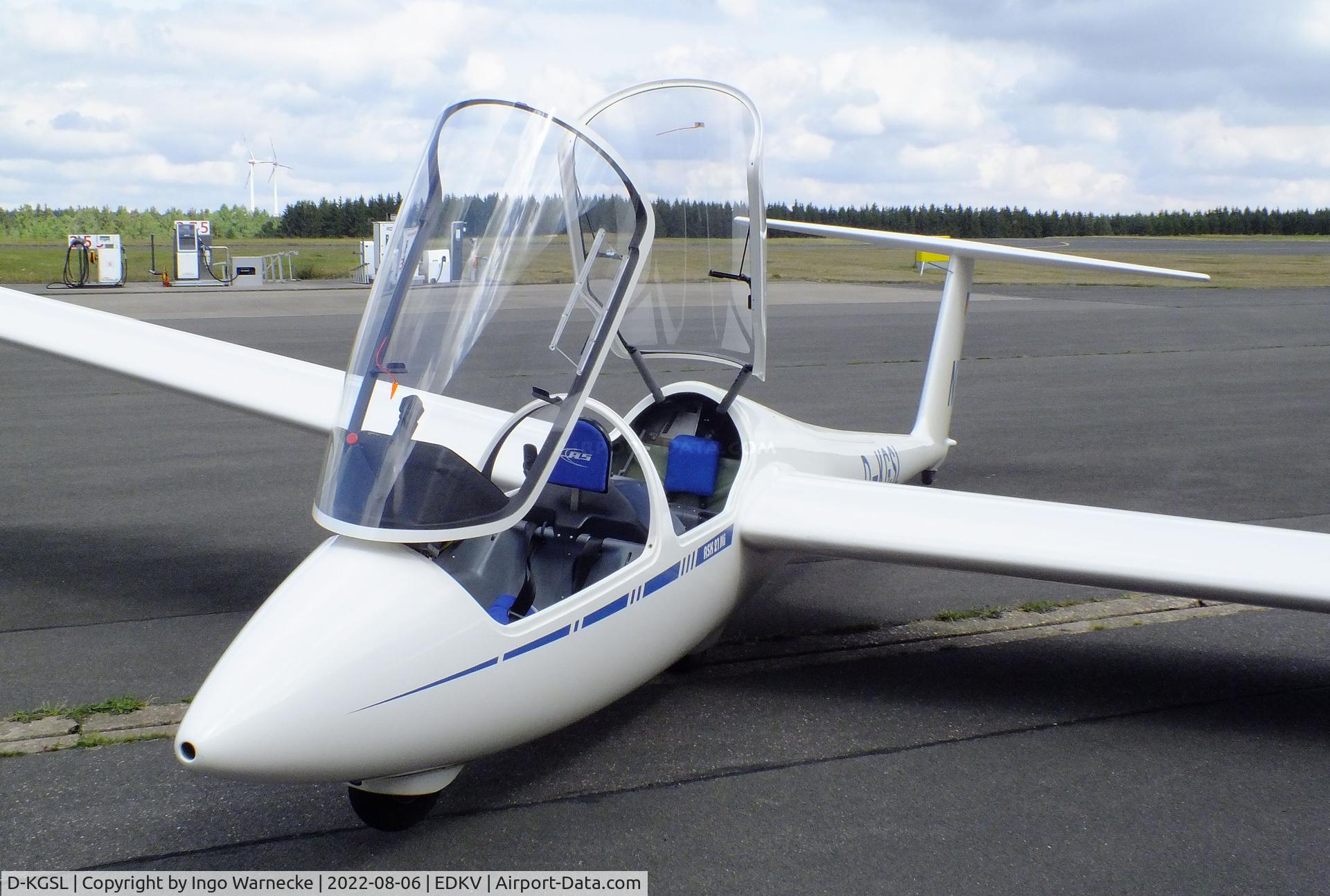 D-KGSL, Schleicher ASK-21Mi C/N 21886, Schleicher ASK-21Mi at the Dahlemer-Binz airfield