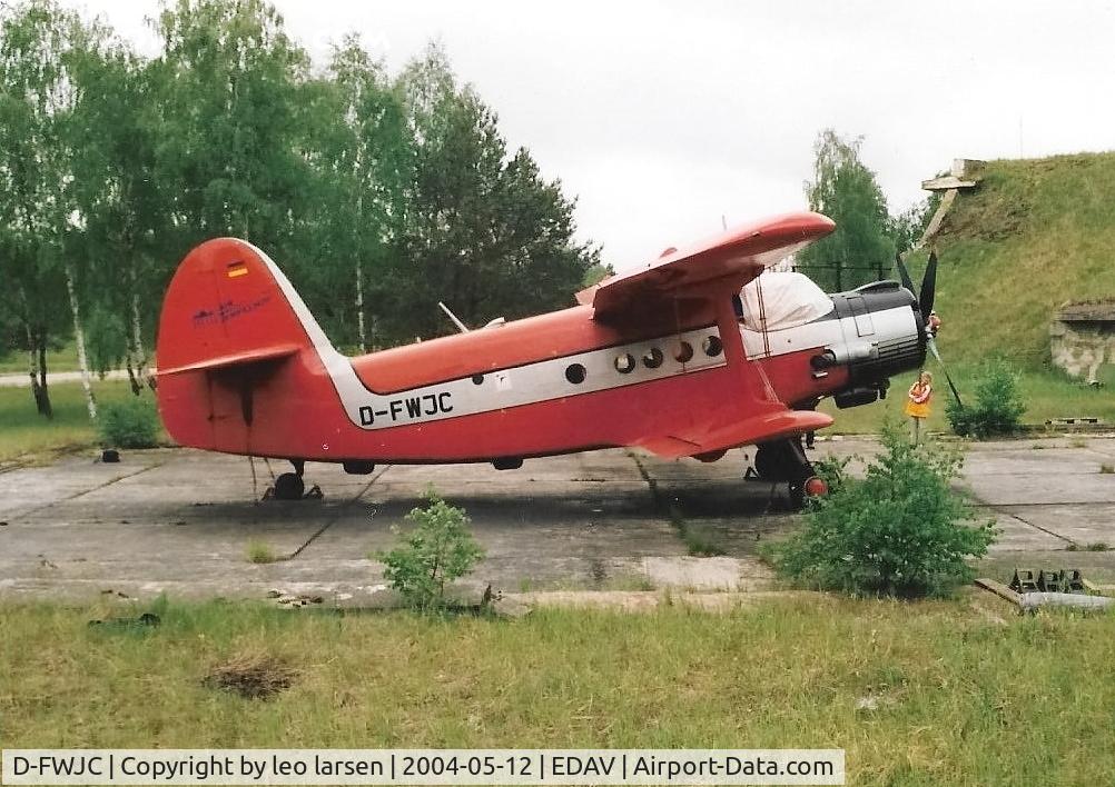 D-FWJC, 1968 PZL-Mielec AN-2TD C/N 1G86-50, Finow 12.5.2004