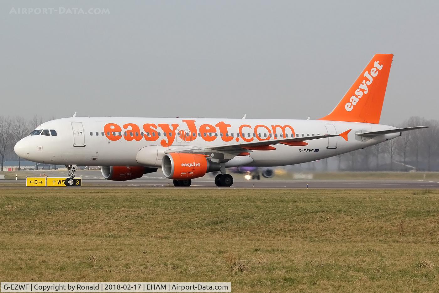 G-EZWF, 2012 Airbus A320-214 C/N 5319, at spl
