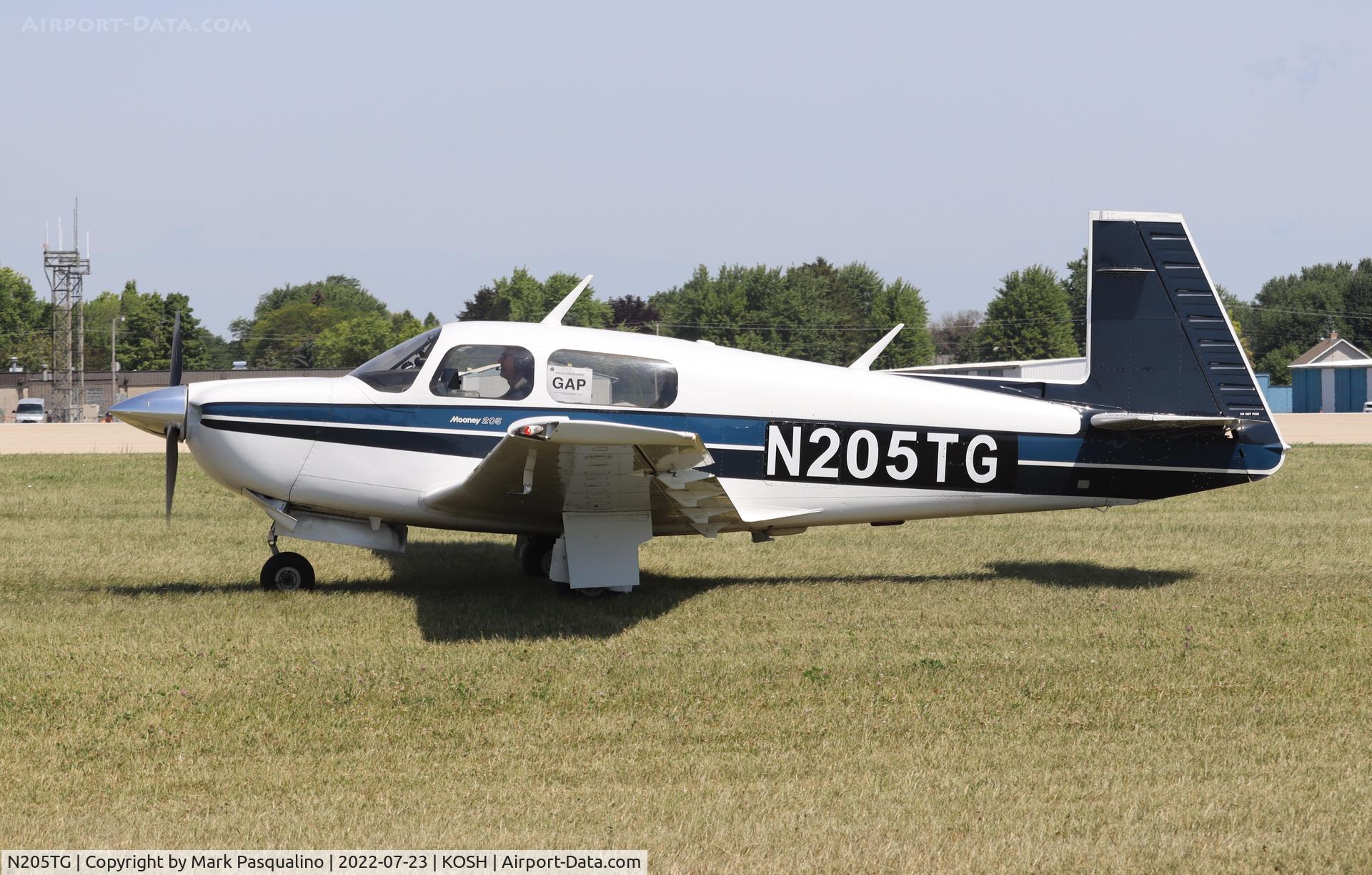 N205TG, 1987 Mooney M20J 201 C/N 24-3041, Mooney M20J
