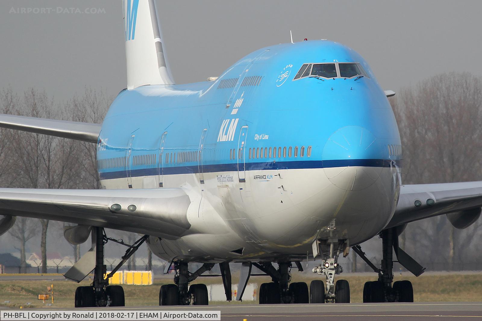 PH-BFL, 1991 Boeing 747-406 C/N 25356, at spl
