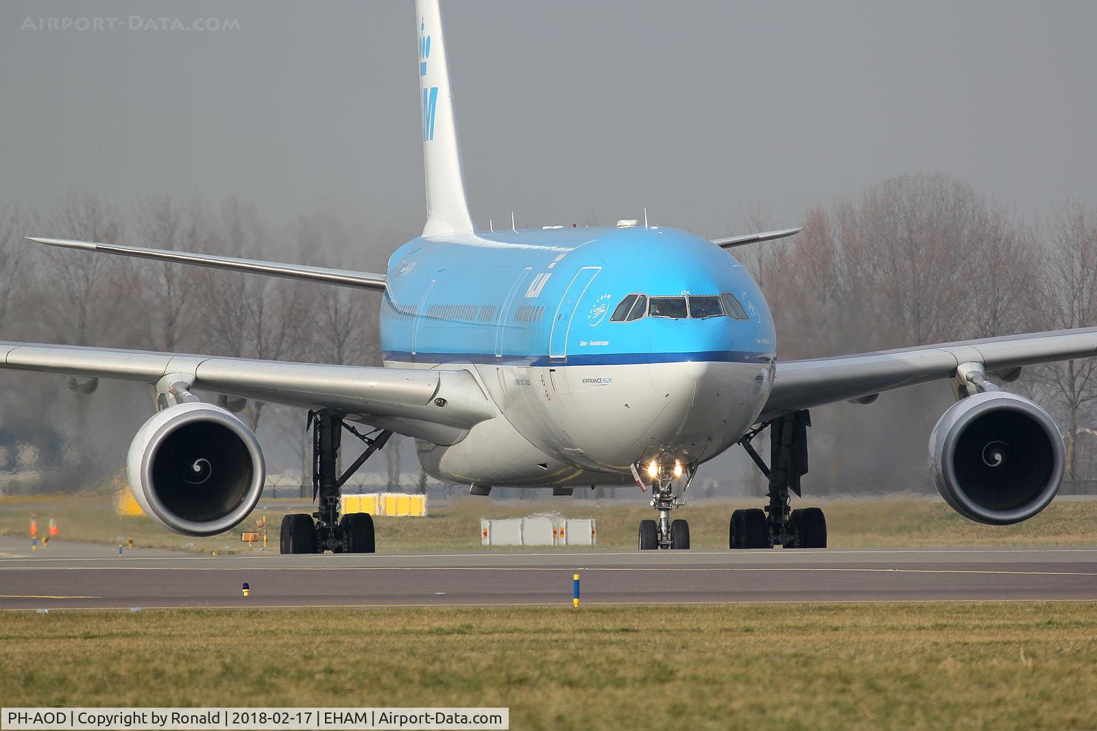 PH-AOD, 2006 Airbus A330-203 C/N 738, at spl