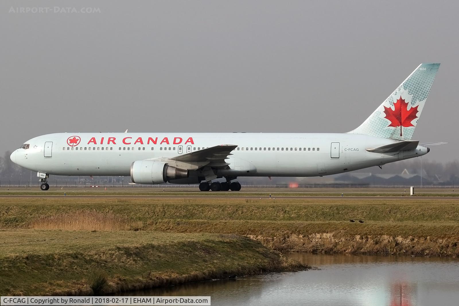C-FCAG, 1988 Boeing 767-375/ER C/N 24085, at spl