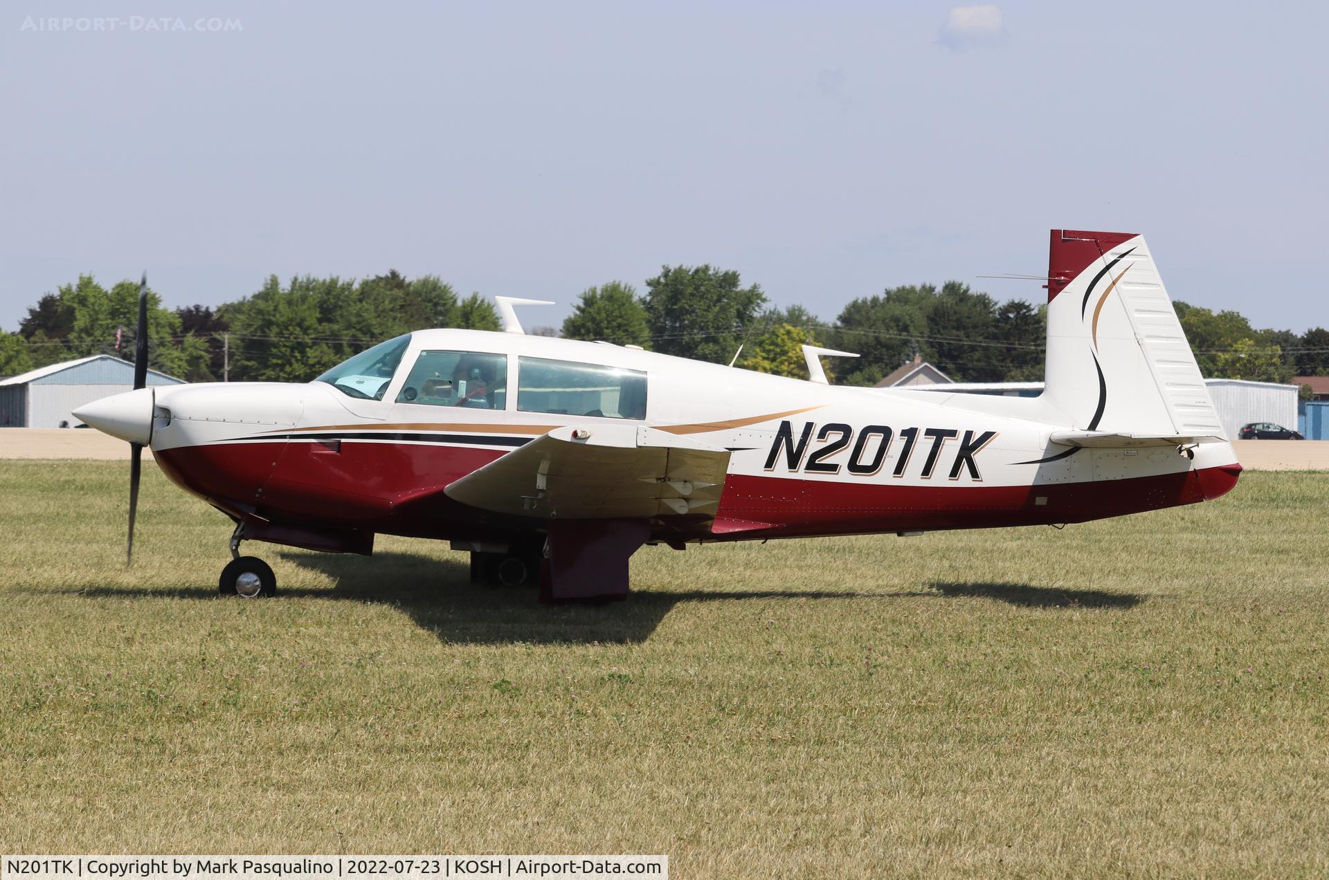 N201TK, 1976 Mooney M20J 201 C/N 24-0048, Mooney M20J