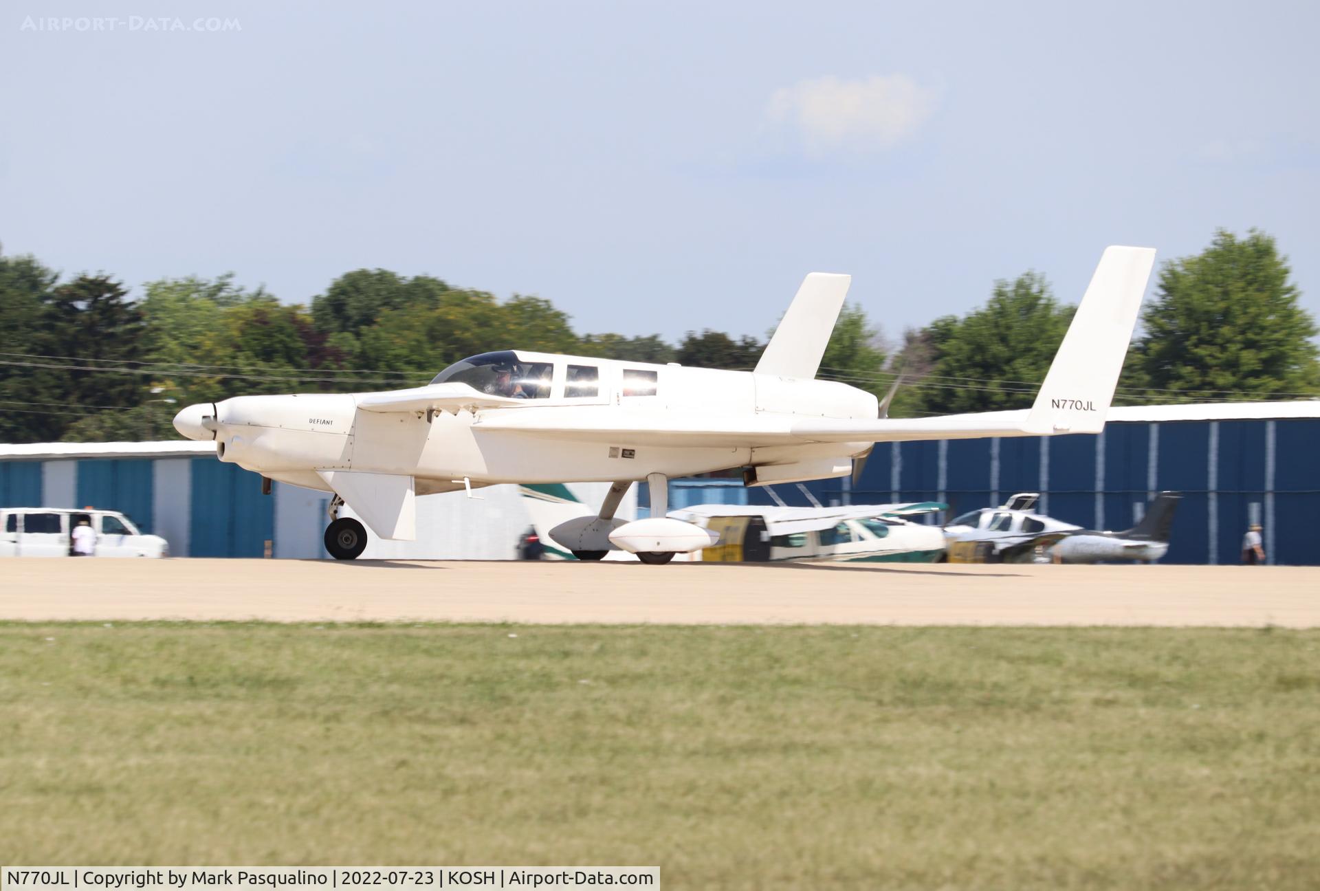 N770JL, 2003 Rutan Defiant C/N 61, Rutan Defiant