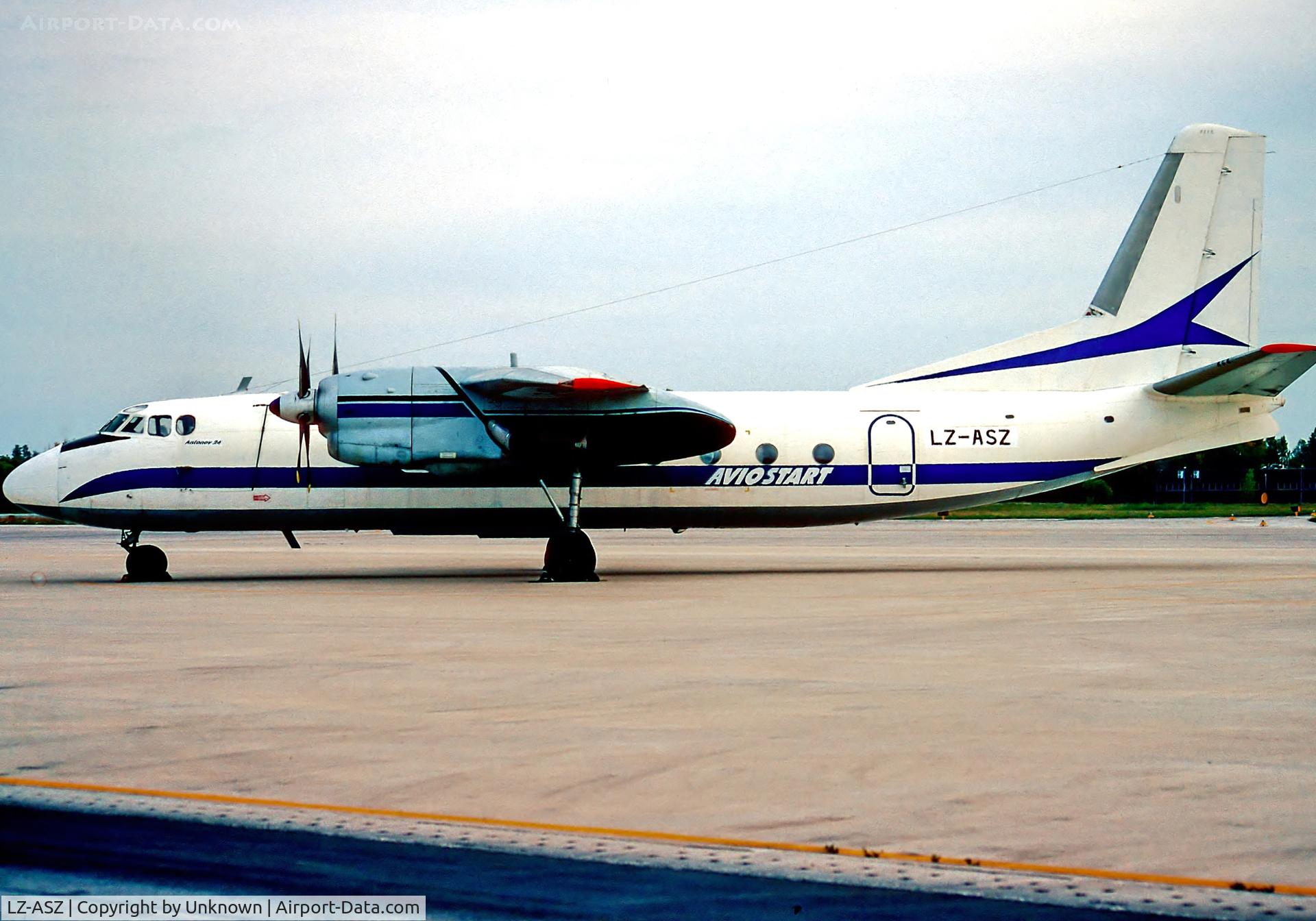 LZ-ASZ, 1972 Antonov An-24B C/N 27307903, Unknown