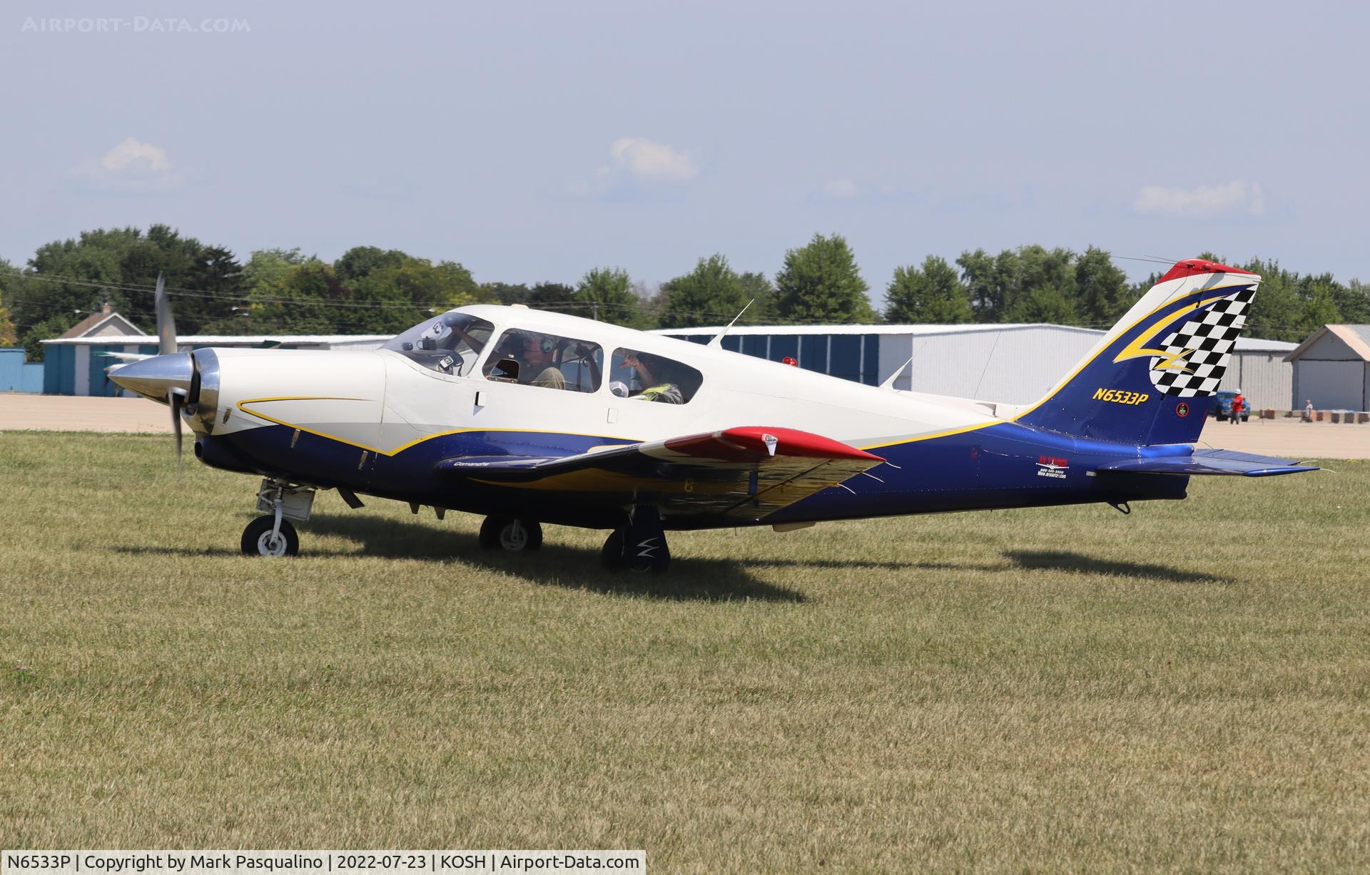 N6533P, 1957 Piper PA-24-250 Comanche C/N 24-1655, Piper PA-24-250