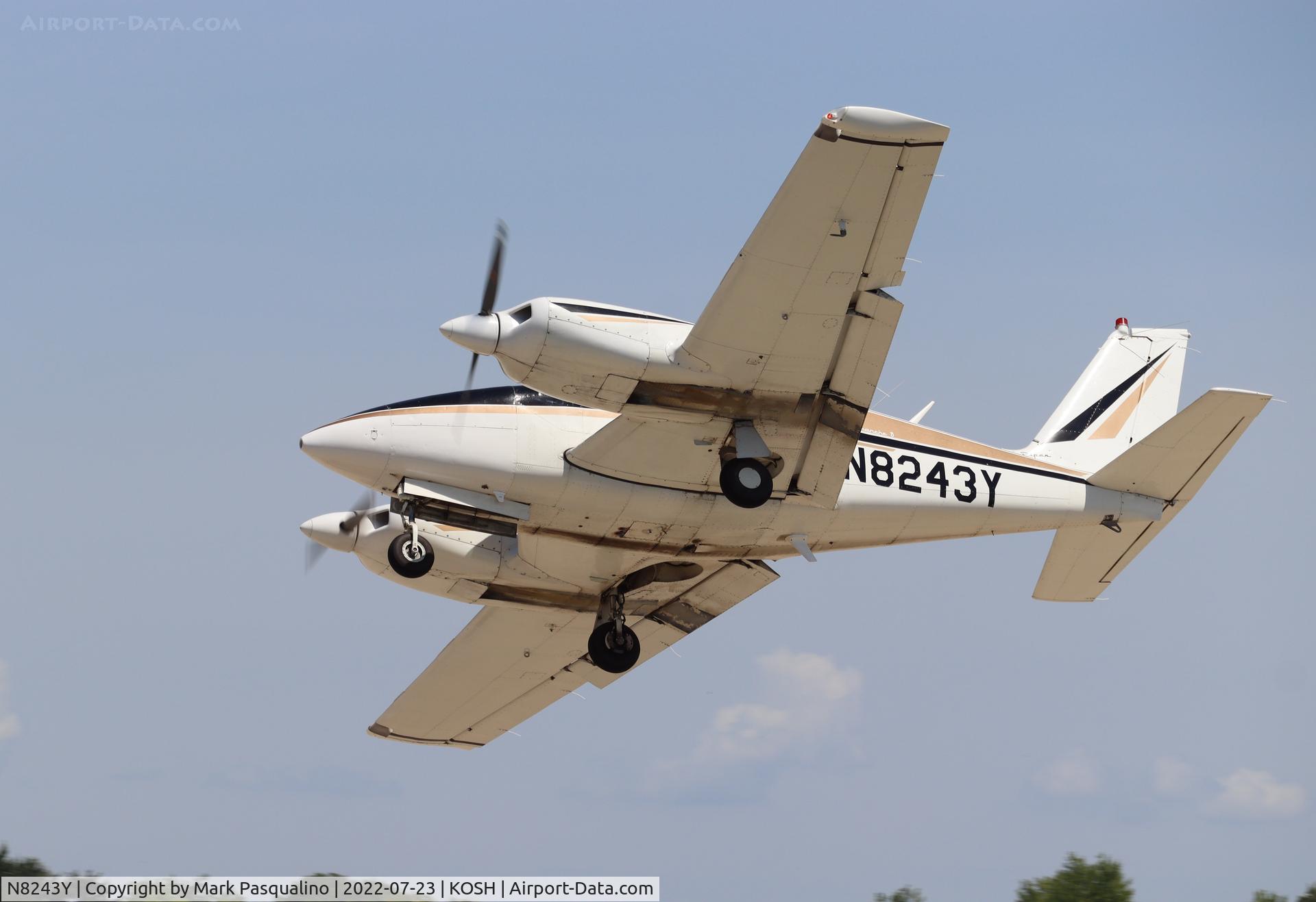 N8243Y, 1966 Piper PA-30 Twin Comanche C/N 30-1369, Piper PA-30
