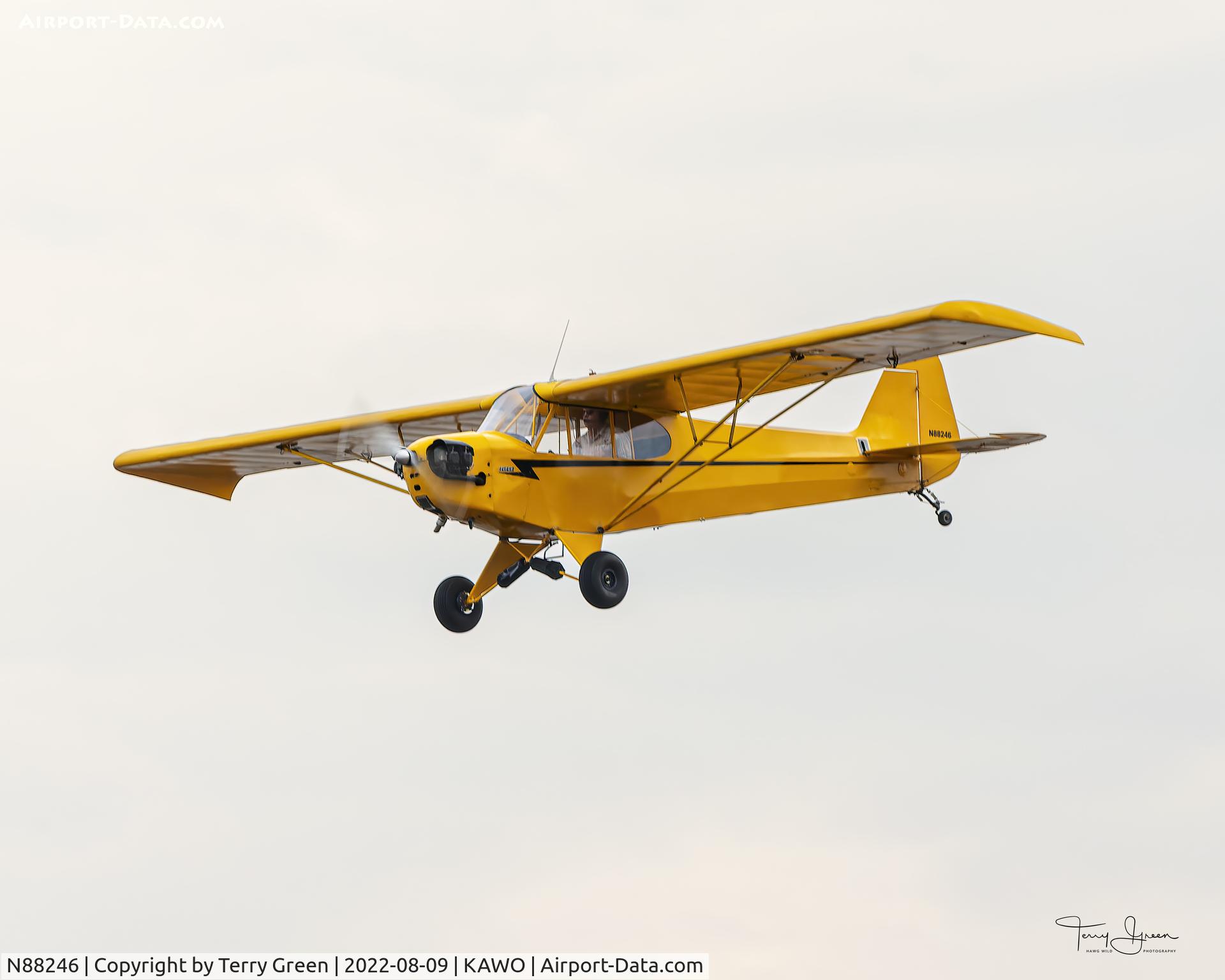N88246, 1946 Piper J3C-65 Cub C/N 15863, KAWO