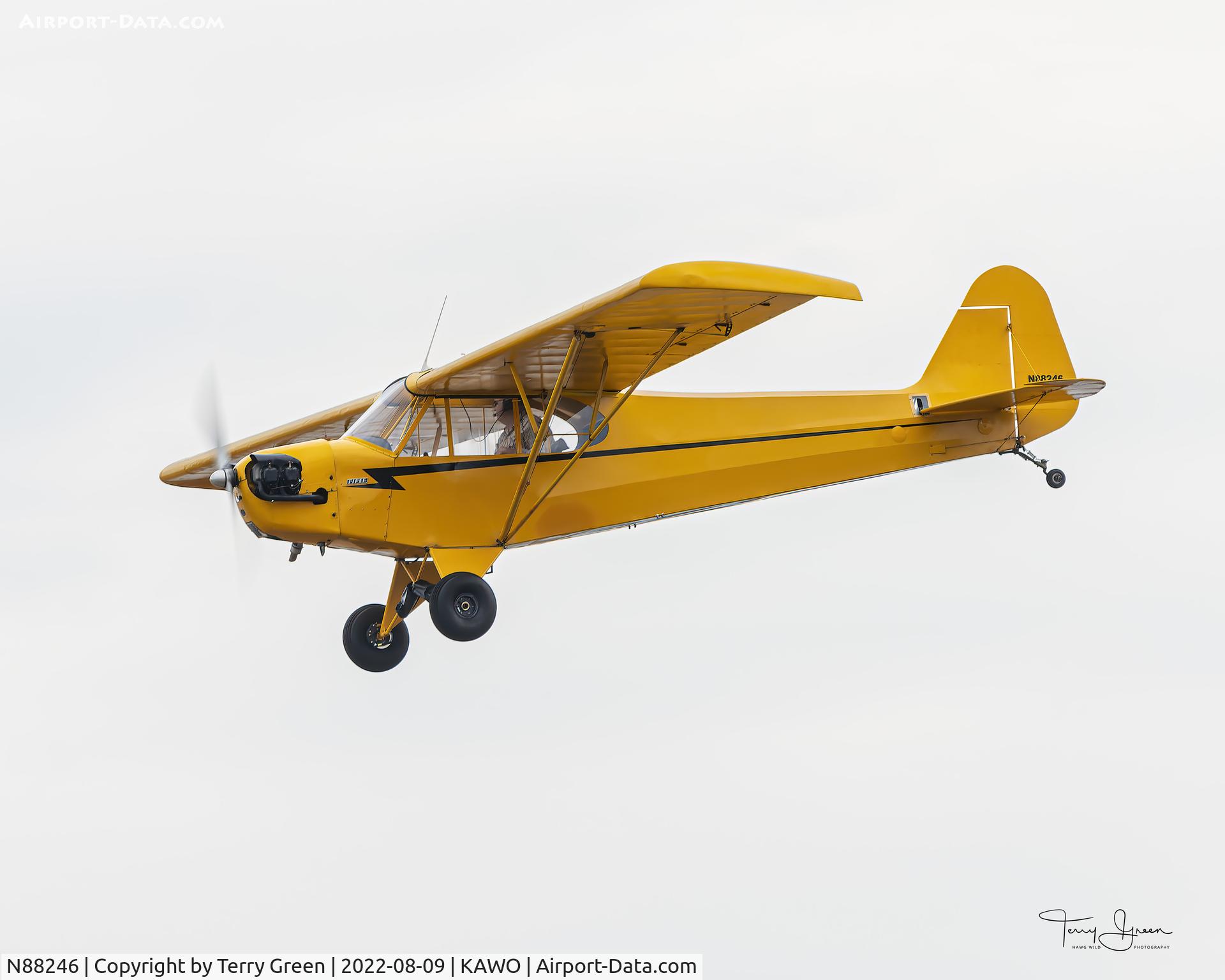 N88246, 1946 Piper J3C-65 Cub C/N 15863, KAWO