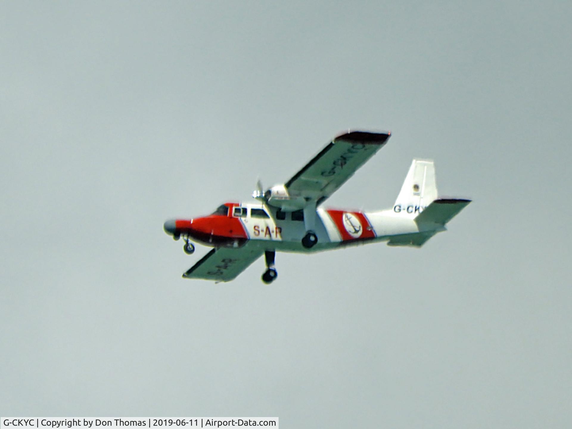G-CKYC, 2018 Britten-Norman BN-2B-20 Islander C/N 2314, Taken on the Isle of Wight