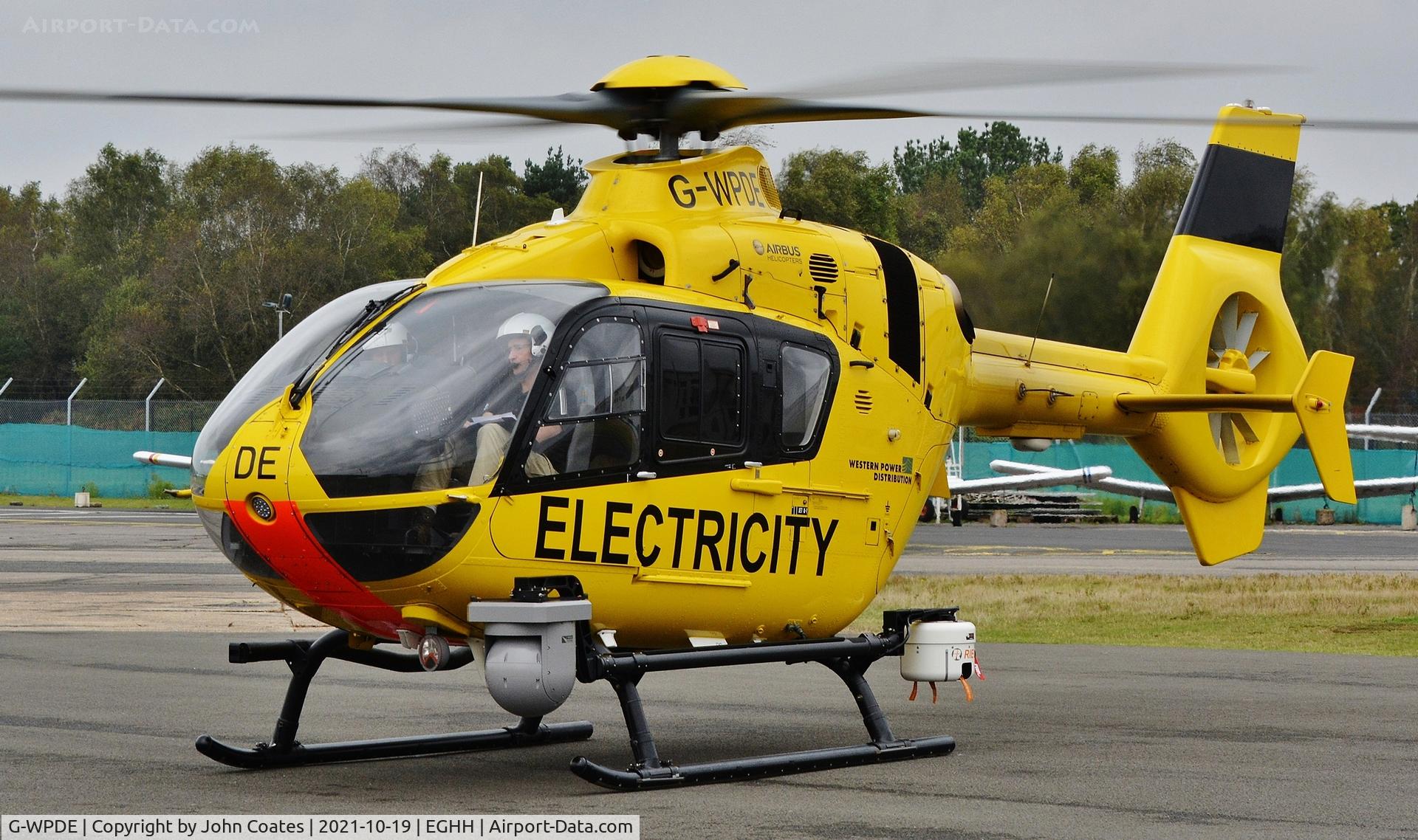 G-WPDE, 2015 Airbus Helicopters EC-135P-2+ C/N 1145, Visitor at Bliss Avn.