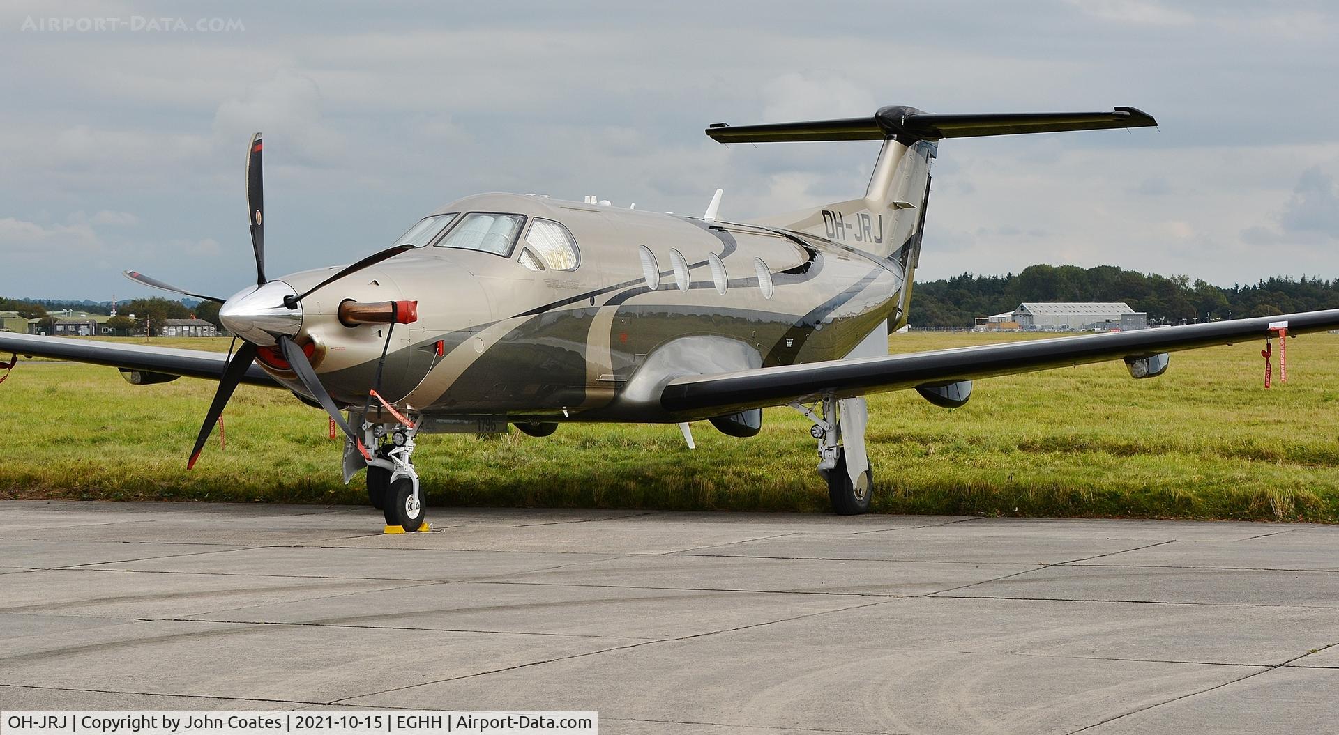 OH-JRJ, 2018 Pilatus PC-12/47E C/N 1796, Parked at BAS