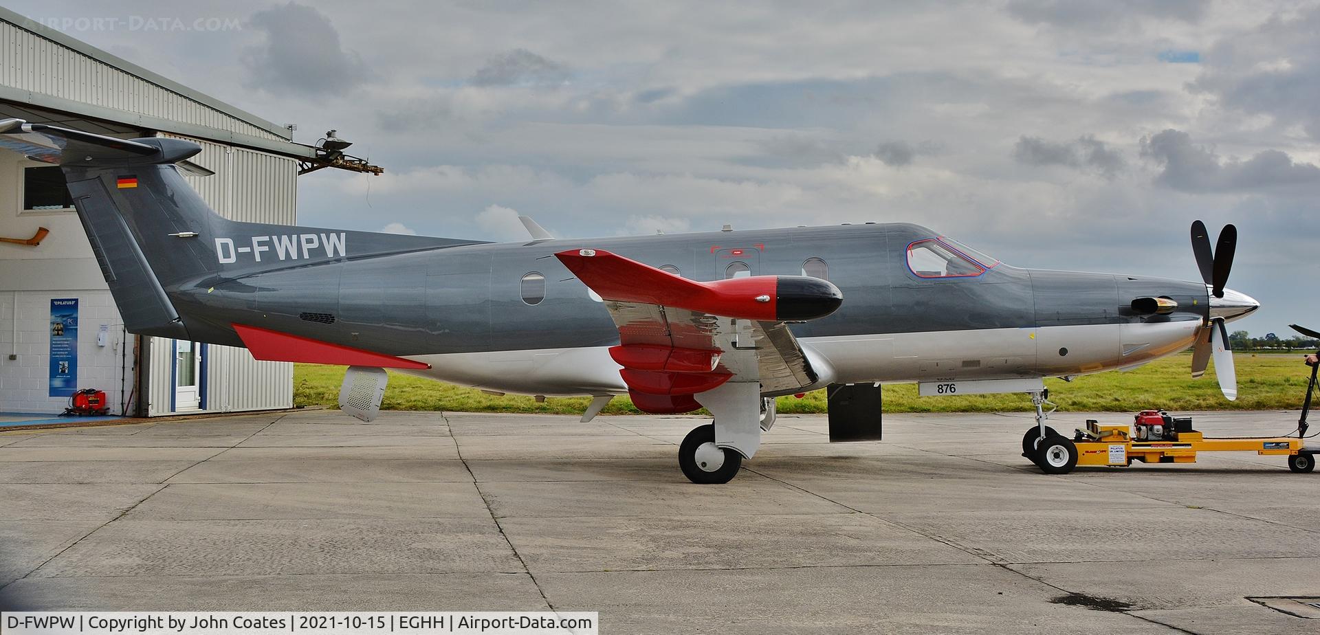 D-FWPW, Pilatus PC-12/47 C/N 876, Receiving attention