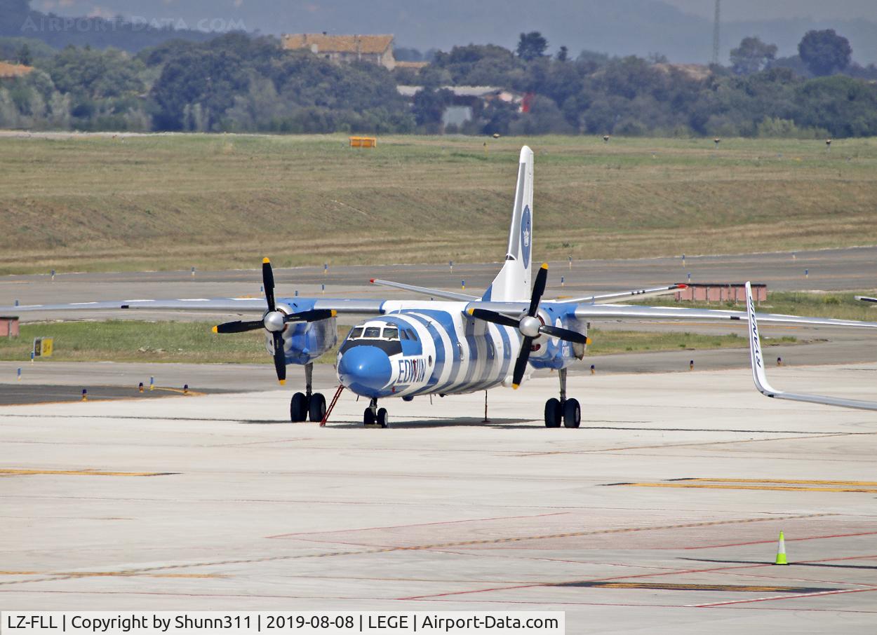 LZ-FLL, 1982 Antonov An-26B C/N 27312201, Parked...