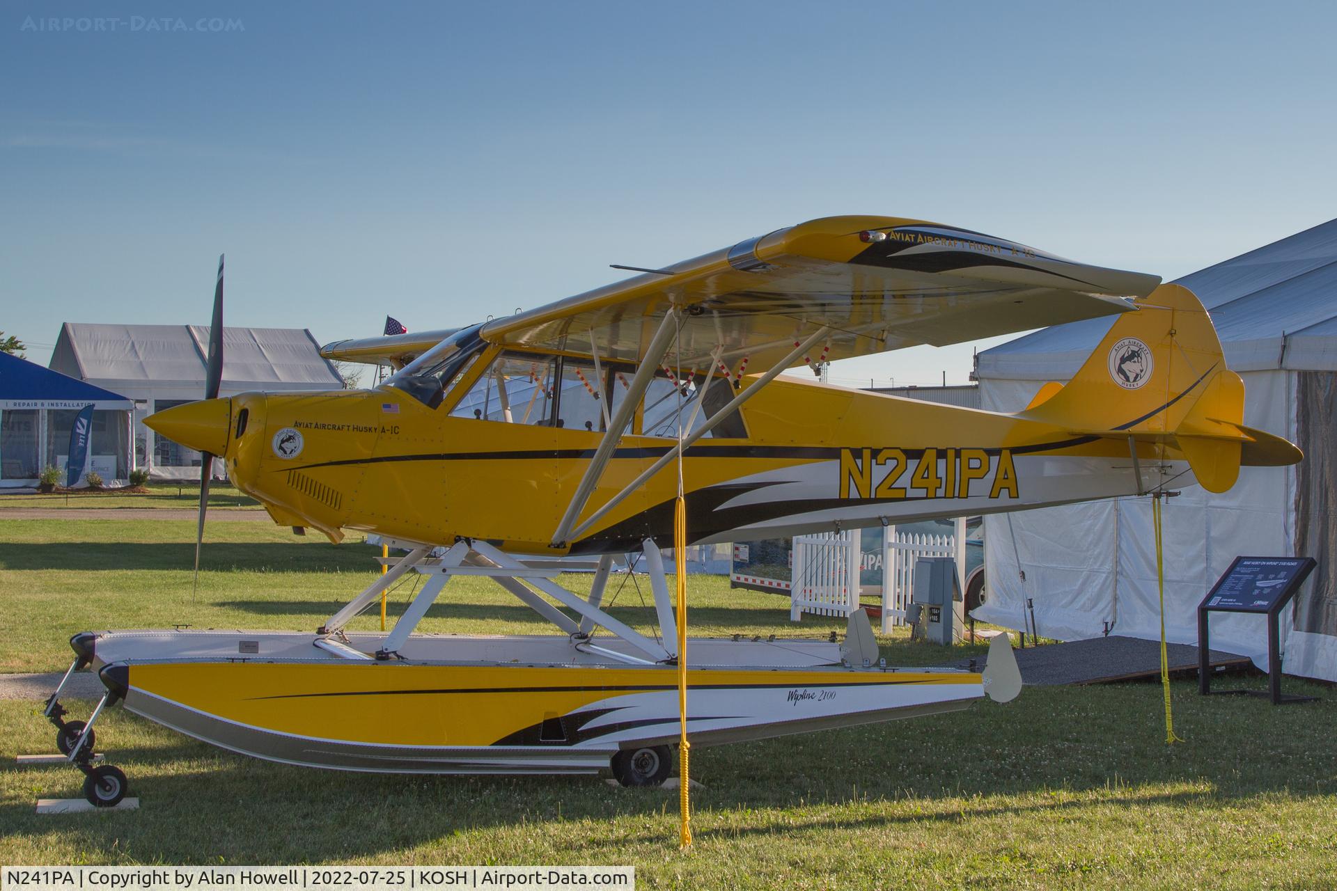 N241PA, 2009 Aviat A-1C-180 Husky C/N 3069, At AirVenture 2022