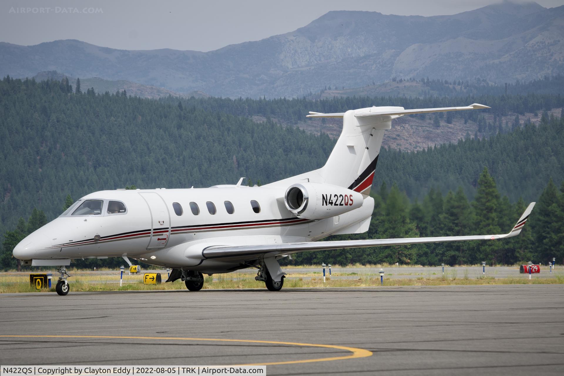 N422QS, 1997 Gulfstream Aerospace G-IV C/N 1322, Truckee airport in California 2022.